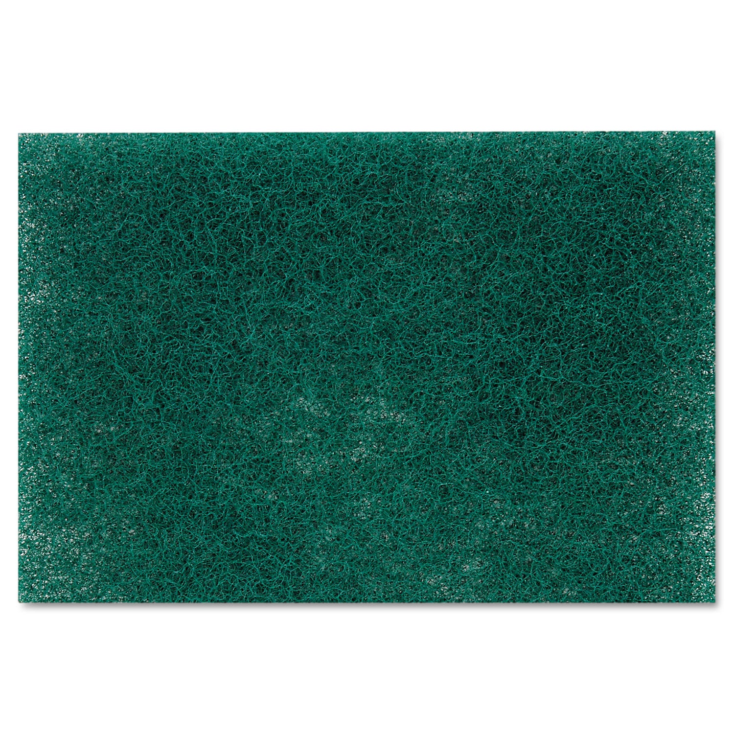 Heavy-Duty Scouring Pad 86, 6 x 9, Green, Dozen -