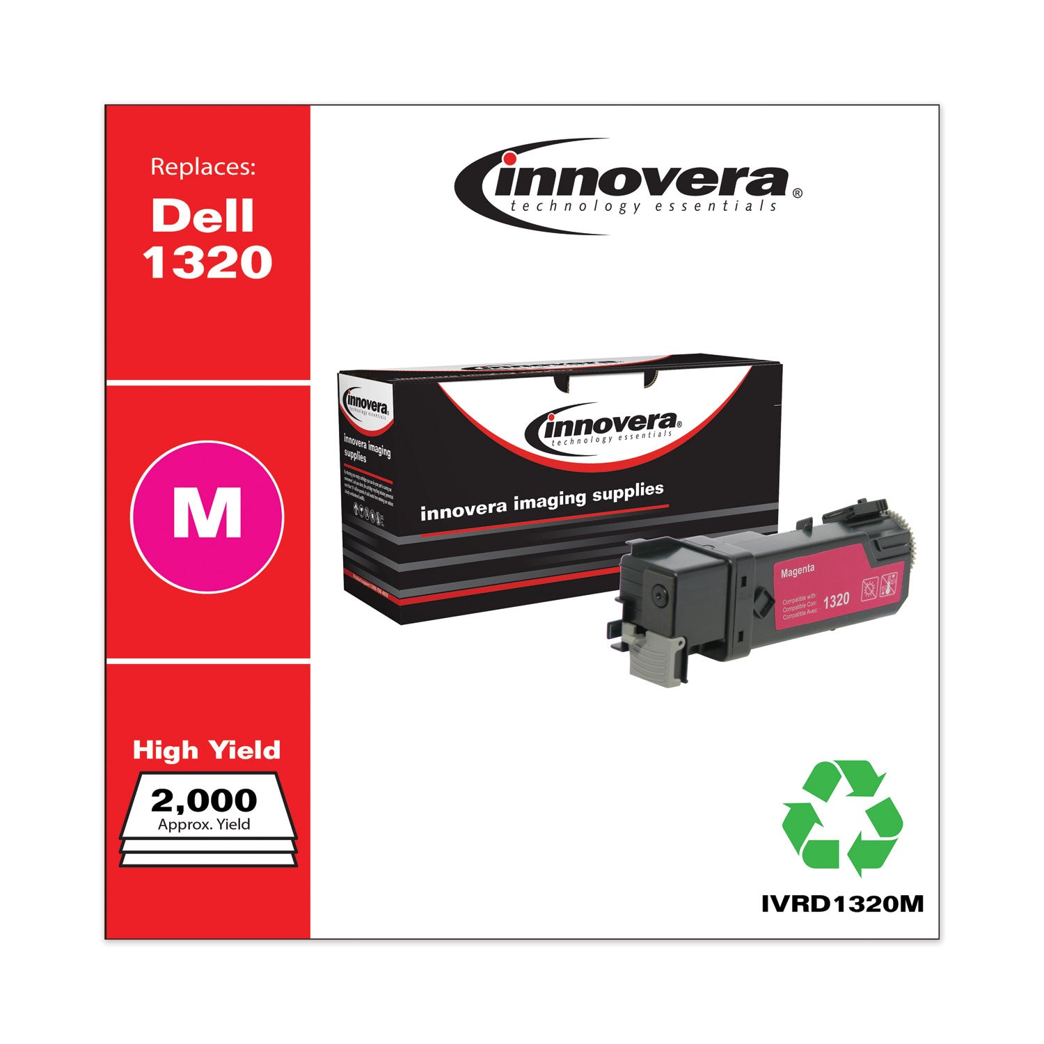 Remanufactured Magenta High-Yield Toner, Replacement for 310-9064, 2,000 Page-Yield, Ships in 1-3 Business Days -