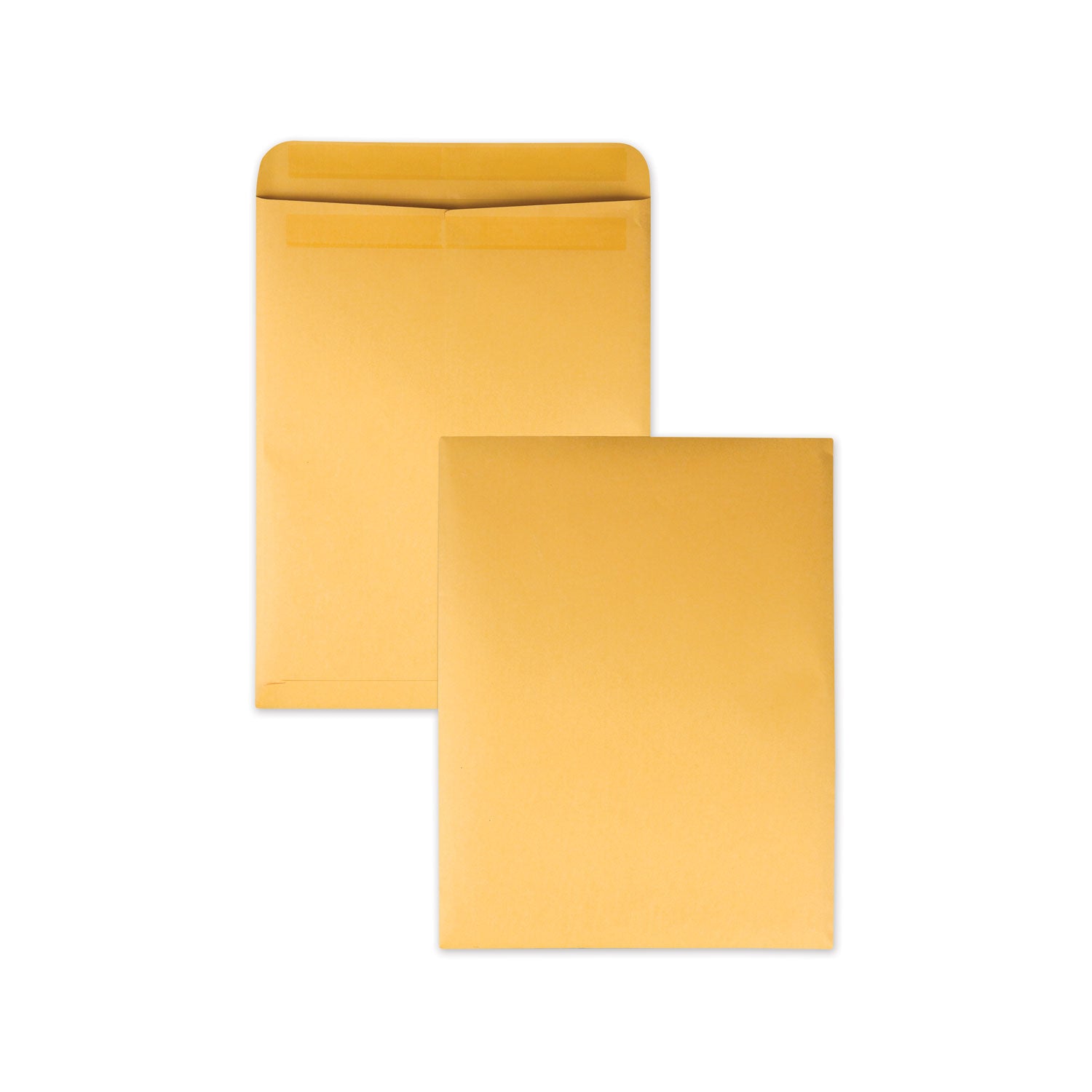 Redi-Seal Catalog Envelope, #15 1/2, Cheese Blade Flap, Redi-Seal Adhesive Closure, 12 x 15.5, Brown Kraft, 250/Box -