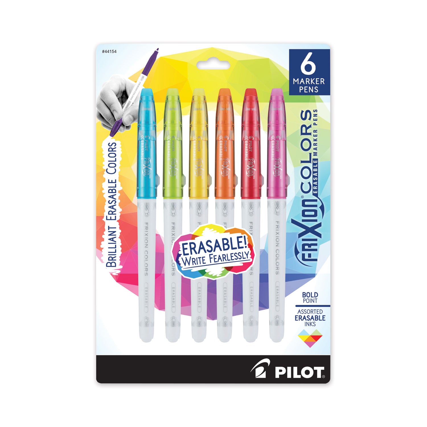 frixion-colors-erasable-porous-point-pen-stick-bold-25-mm-six-assorted-artistic-ink-and-barrel-colors-6-pack_pil44154 - 1