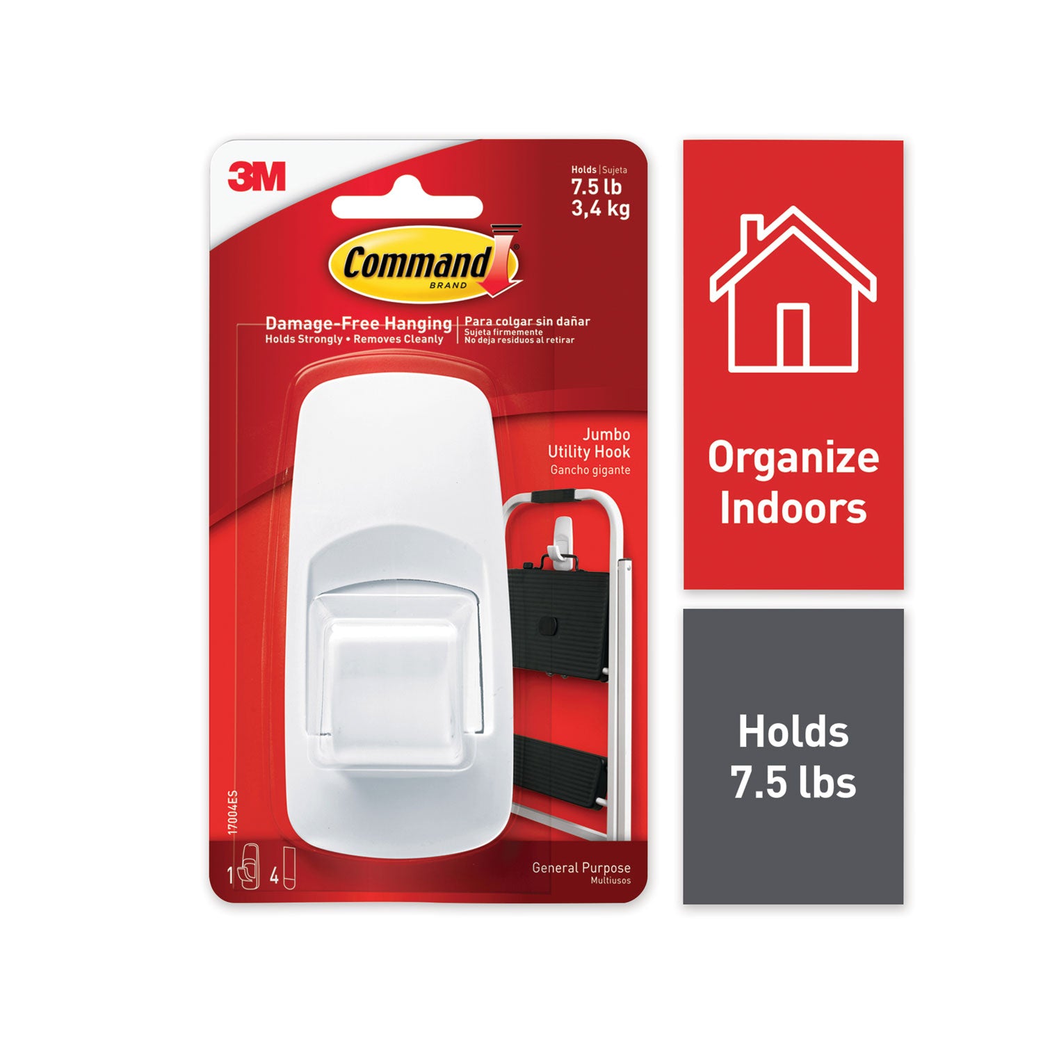 general-purpose-hooks-jumbo-plastic-white-75-lb-capacity-white-1-hook-and-4-strips_mmm70005150993 - 1