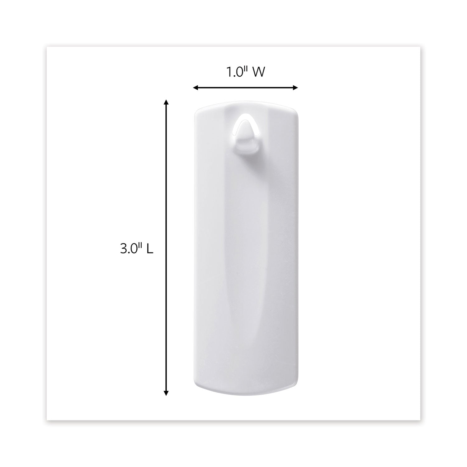 sawtooth-picture-hanger-value-pack-large-plastic-white-5-lb-capacity-3-hooks-and-6-strips-pack_mmm70005152858 - 2