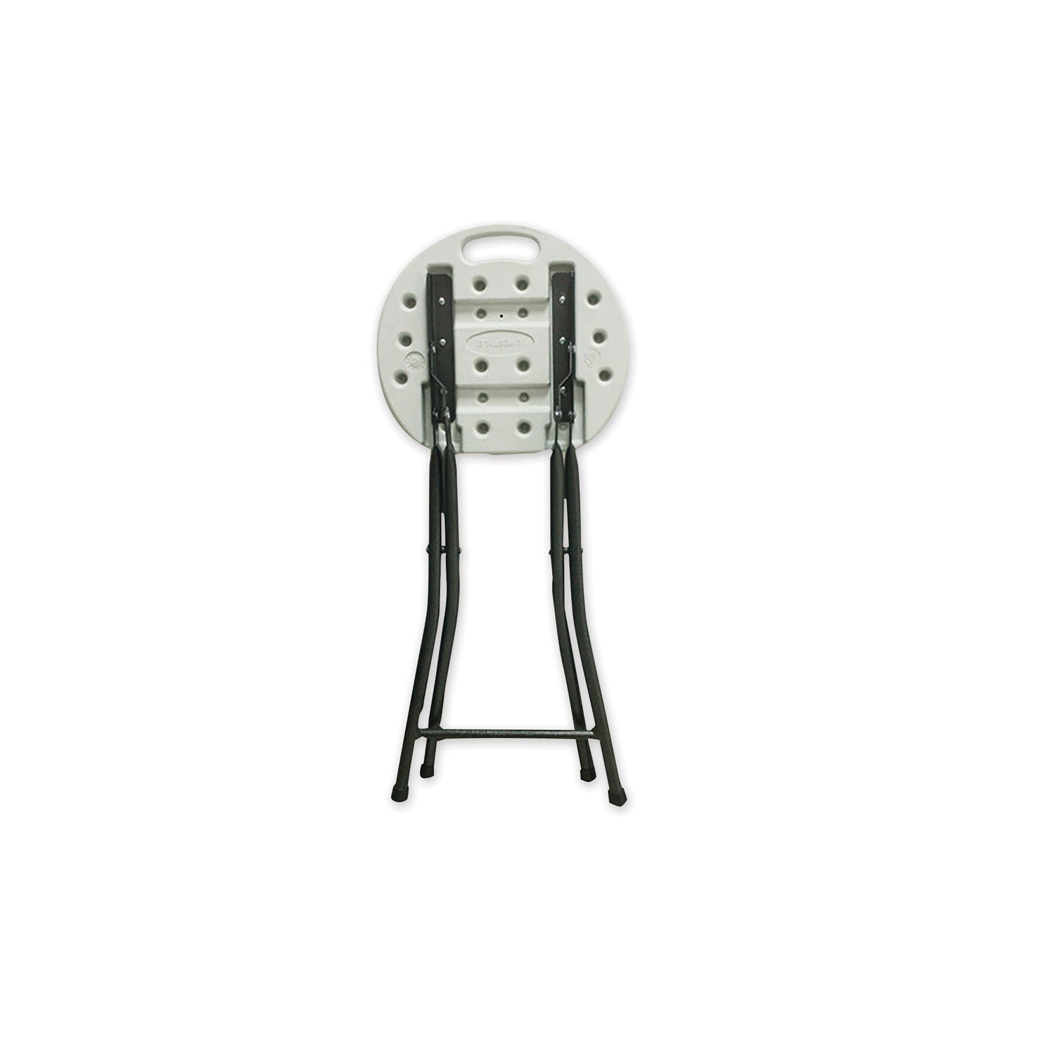 rough-n-ready-folding-stool-backless-supports-up-to-300-lb-26-seat-height-white-seat-charcoal-base-4-carton_ice64573 - 2