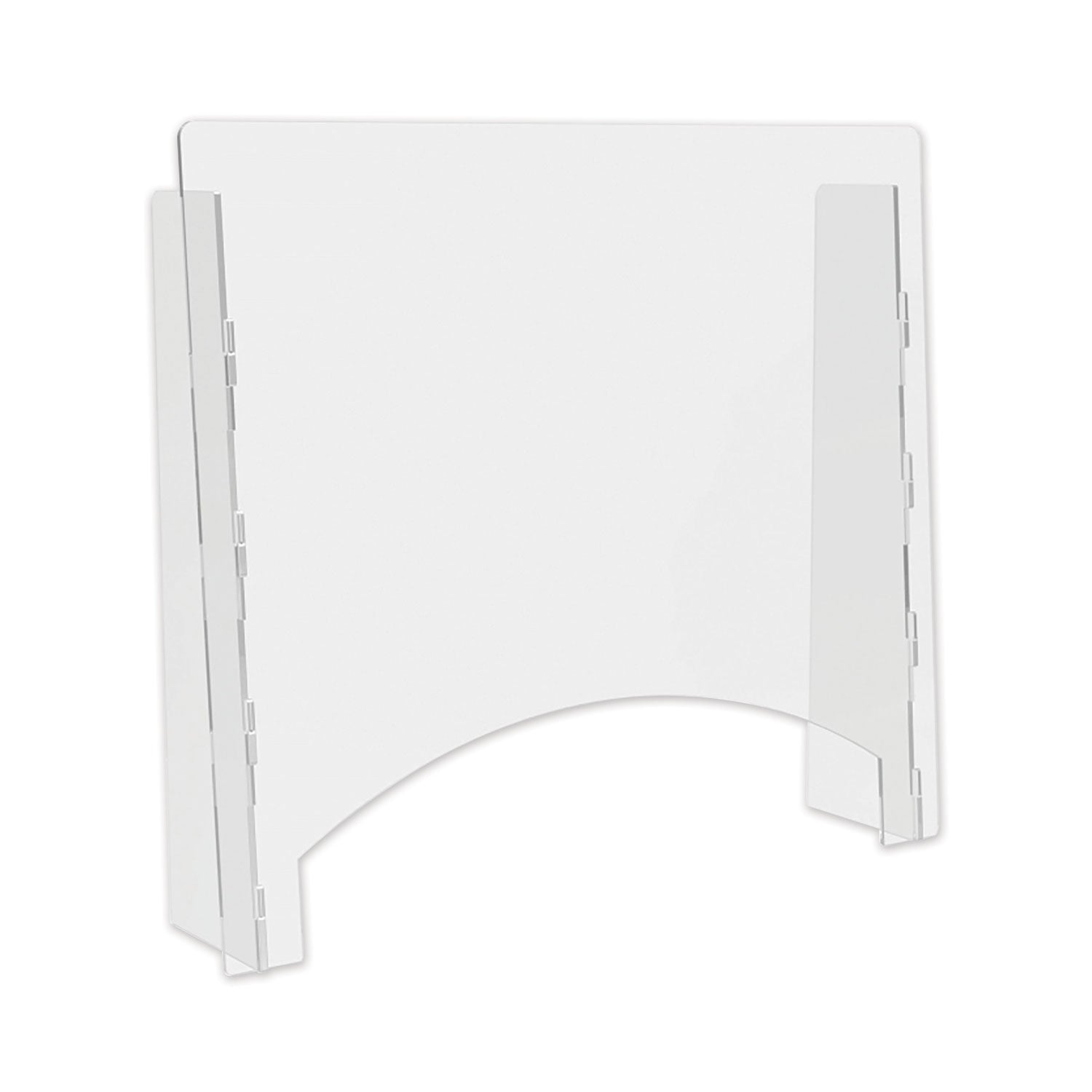 counter-top-barrier-with-pass-thru-27-x-6-x-2375-acrylic-clear-2-carton_defpbcta2724p - 1