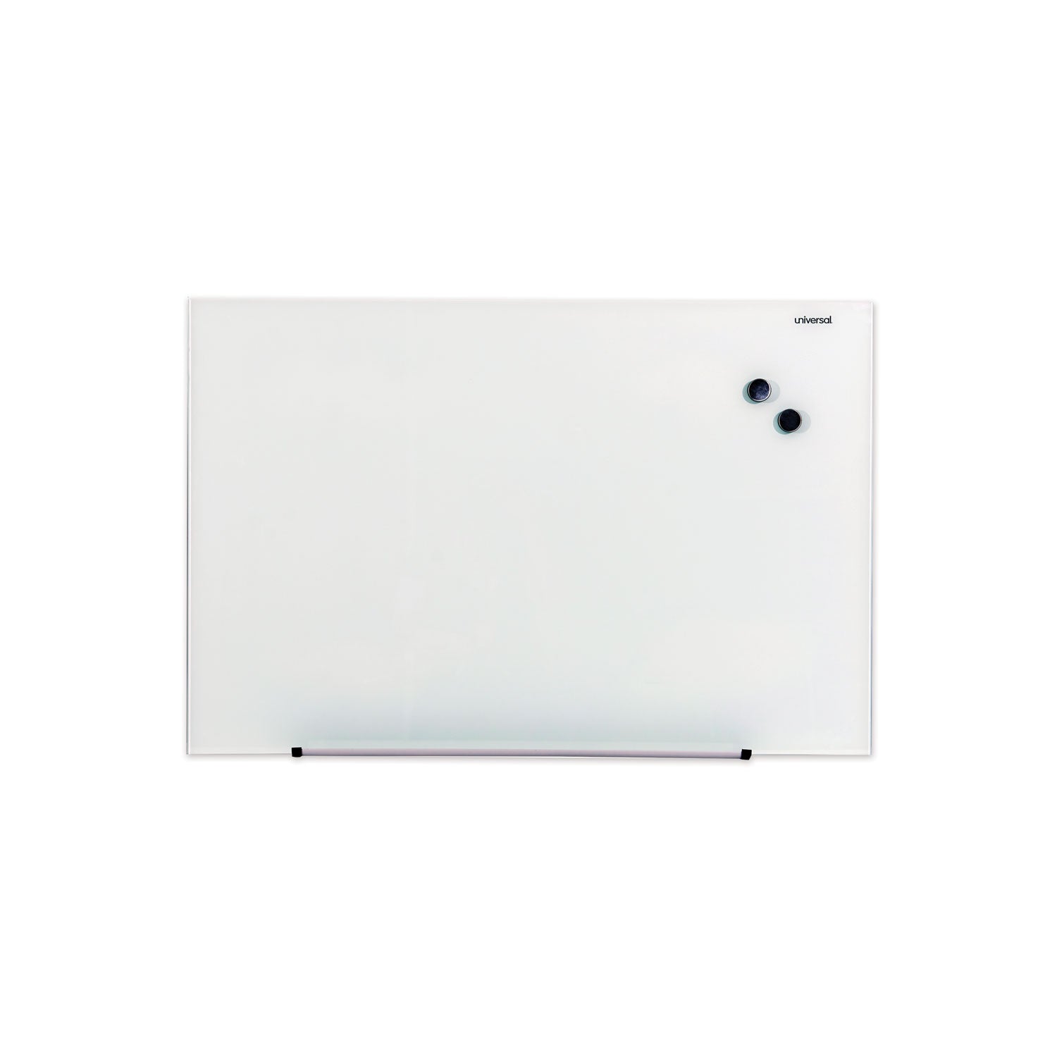 frameless-magnetic-glass-marker-board-36-x-24-translucent-frost-surface_unv43202 - 1