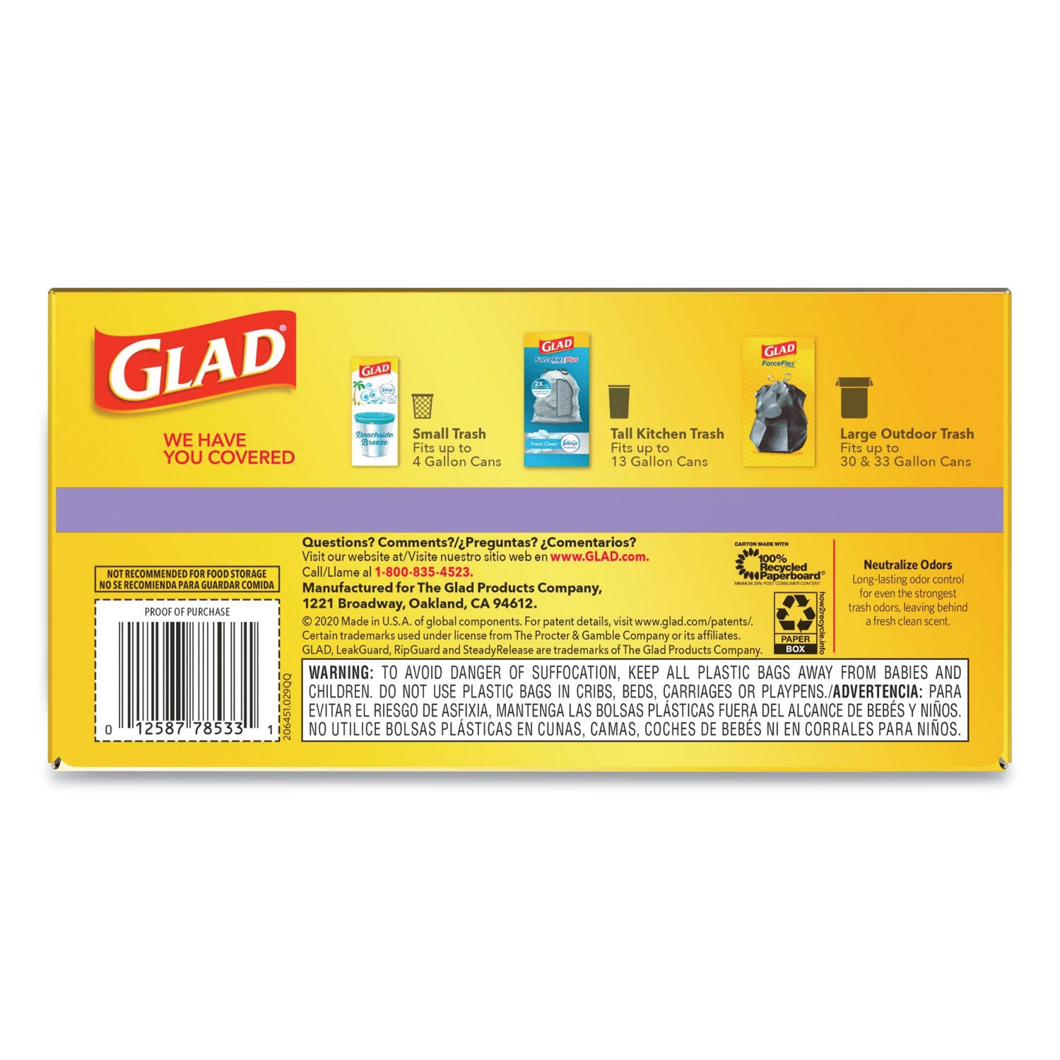 odorshield-tall-kitchen-drawstring-bags-13-gal-095-mil-24-x-2738-white-80-box_clo78902bx - 7