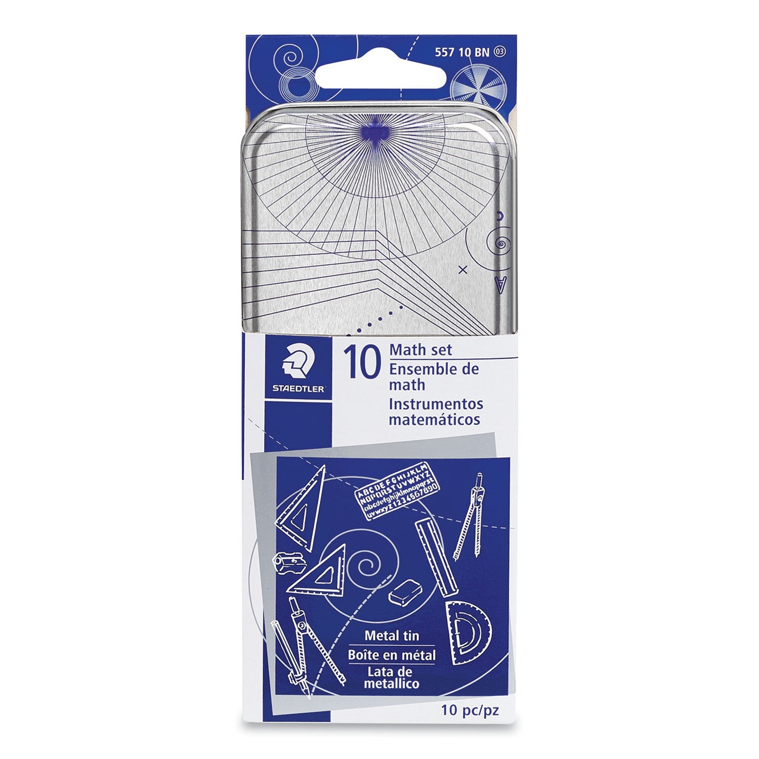 xcellence-mathematical-instrument-set-plastic-clear-blue_std55710bn - 1