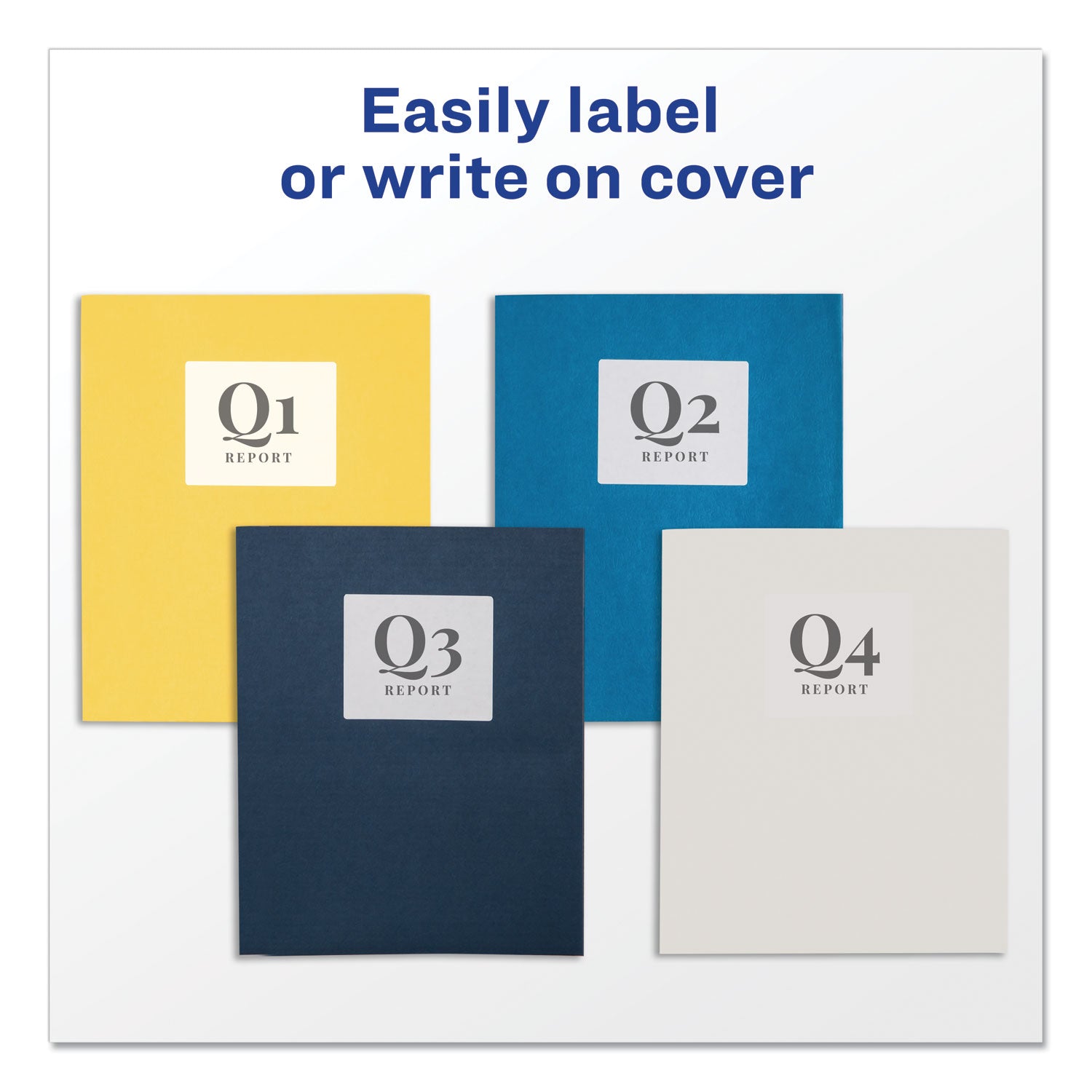 Two-Pocket Folder, 40-Sheet Capacity, 11 x 8.5, Yellow, 25/Box -