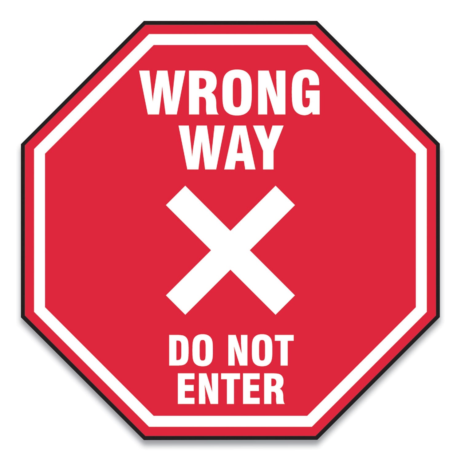 slip-gard-social-distance-floor-signs-17-x-17-wrong-way-do-not-enter-red-25-pack_gn1mfs467esp - 1