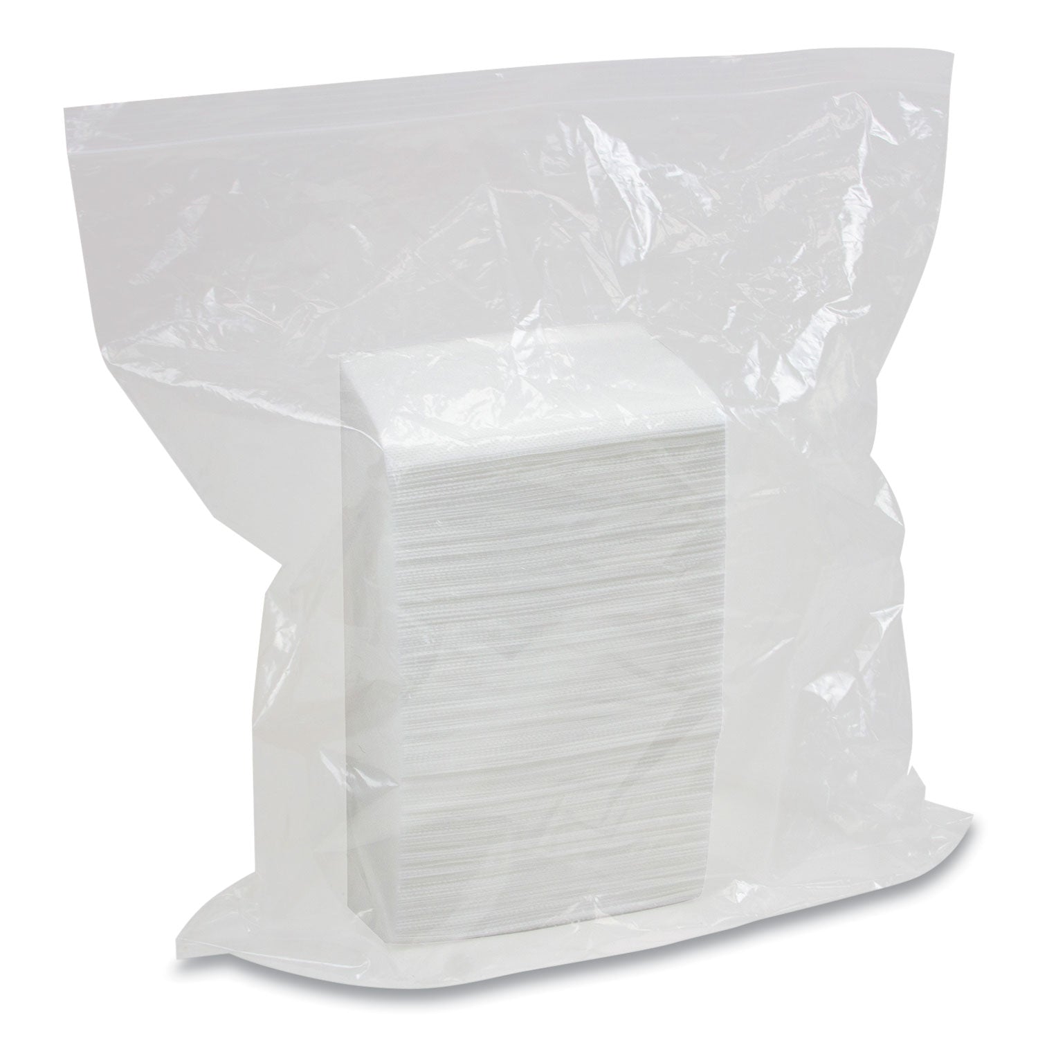 easy-task-f310-wiper-quarterfold-1-ply-10-x-13-white-zipper-bag-175-bag-6-bags-carton_hosnetf310qzrw - 2