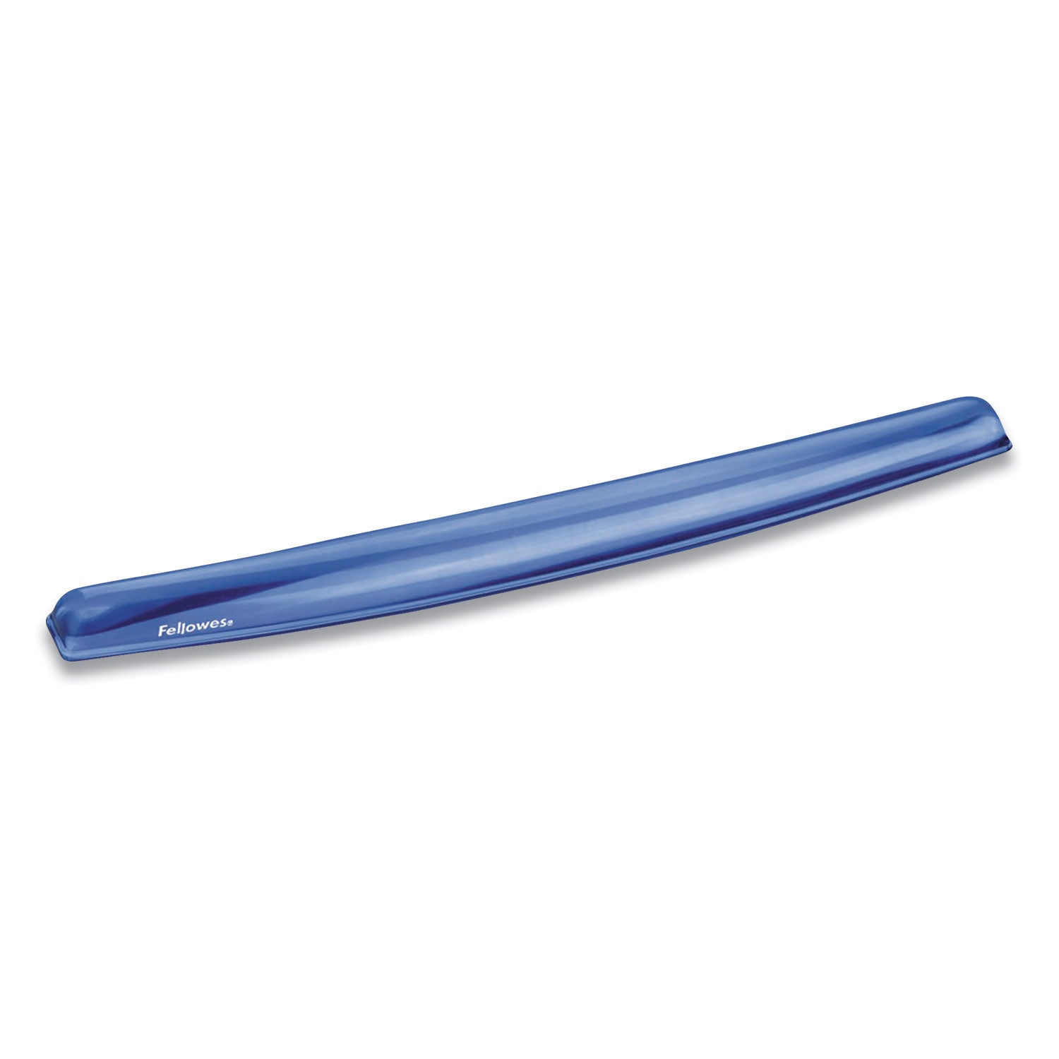 Gel Crystals Keyboard Wrist Rest, 18.5 x 2.25, Blue -