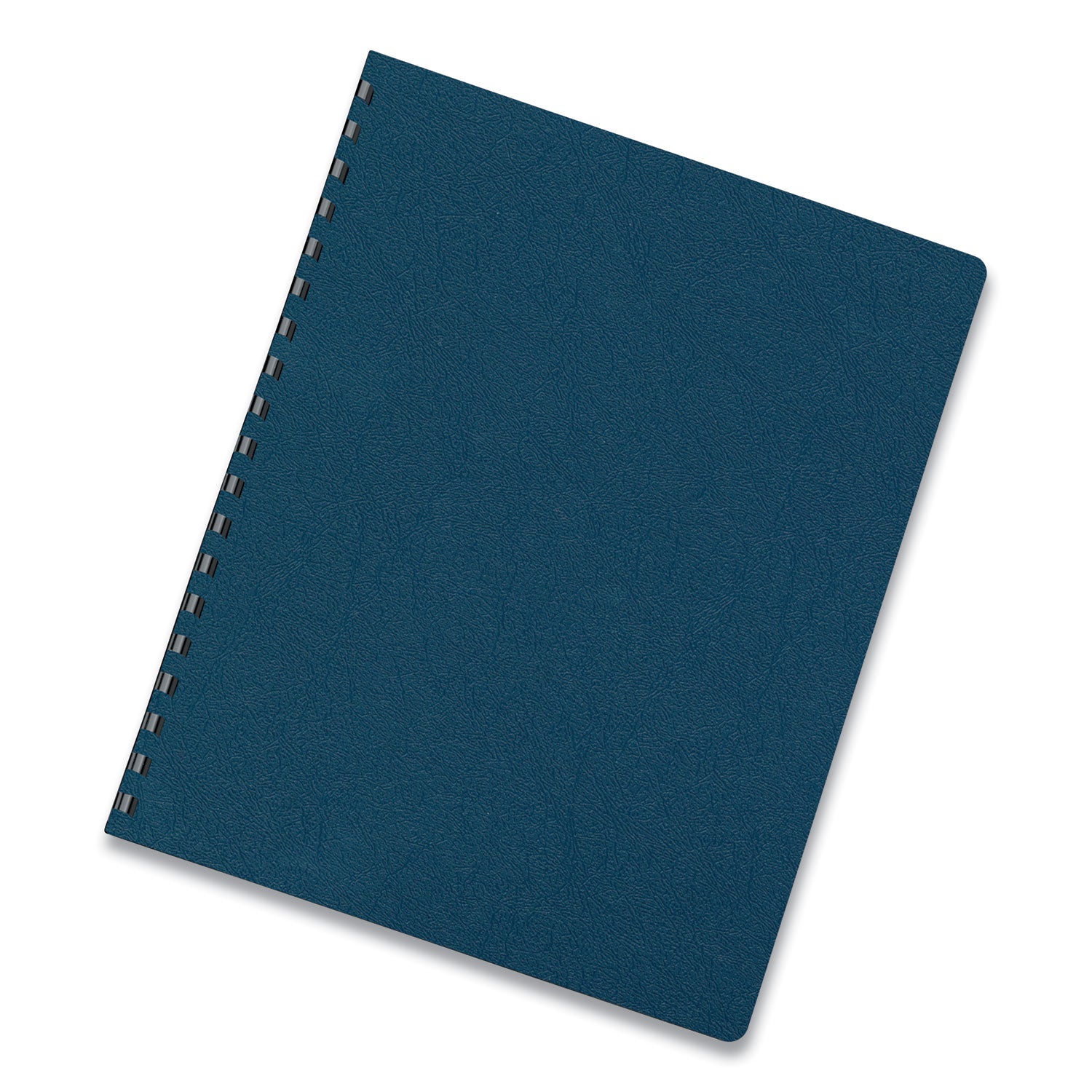 Executive Leather-Like Presentation Cover, Navy, 11.25 x 8.75, Unpunched, 50/Pack -
