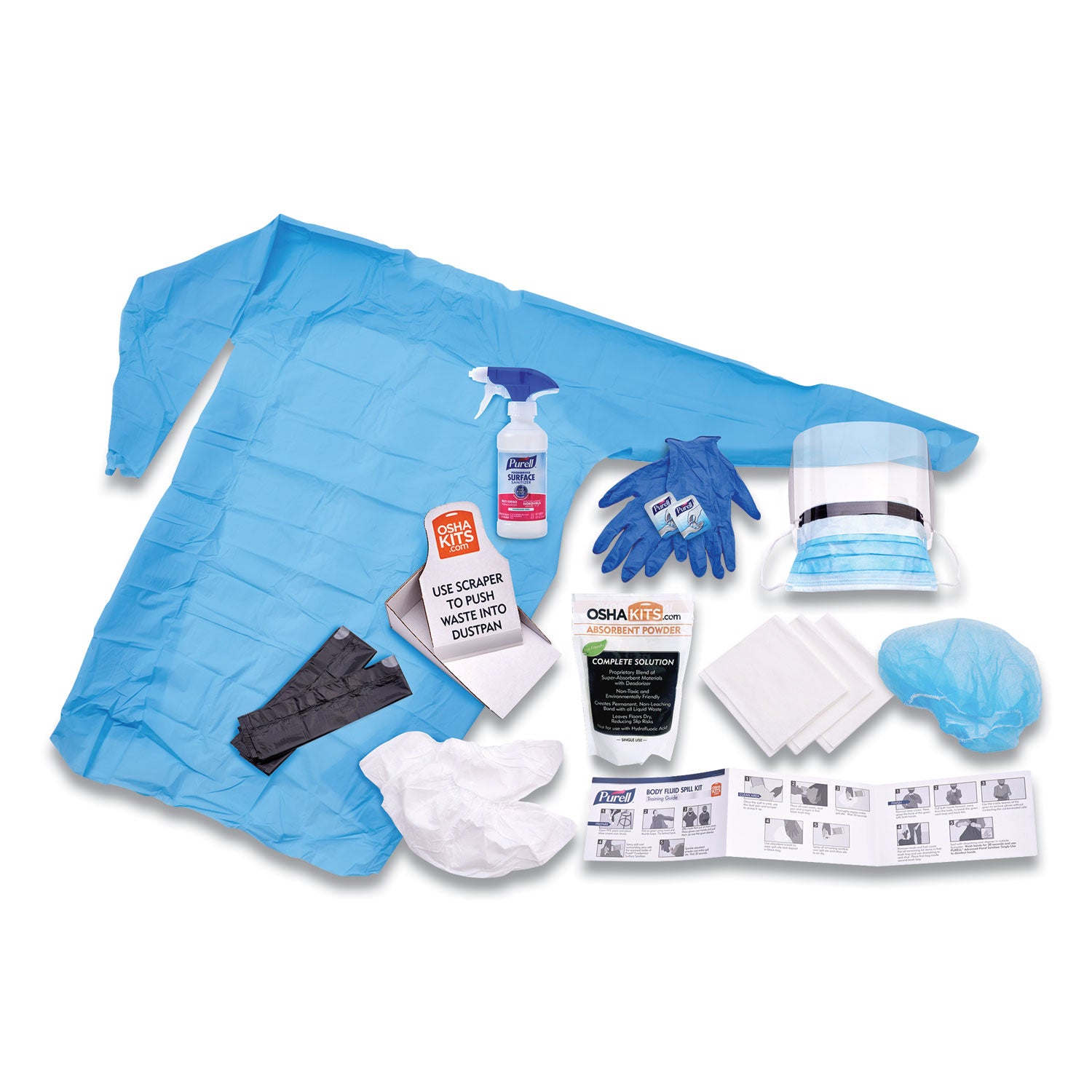 body-fluid-spill-kit-45-x-1188-x-115-one-clamshell-case-with-2-single-use-refills-carton_goj384101clms - 2