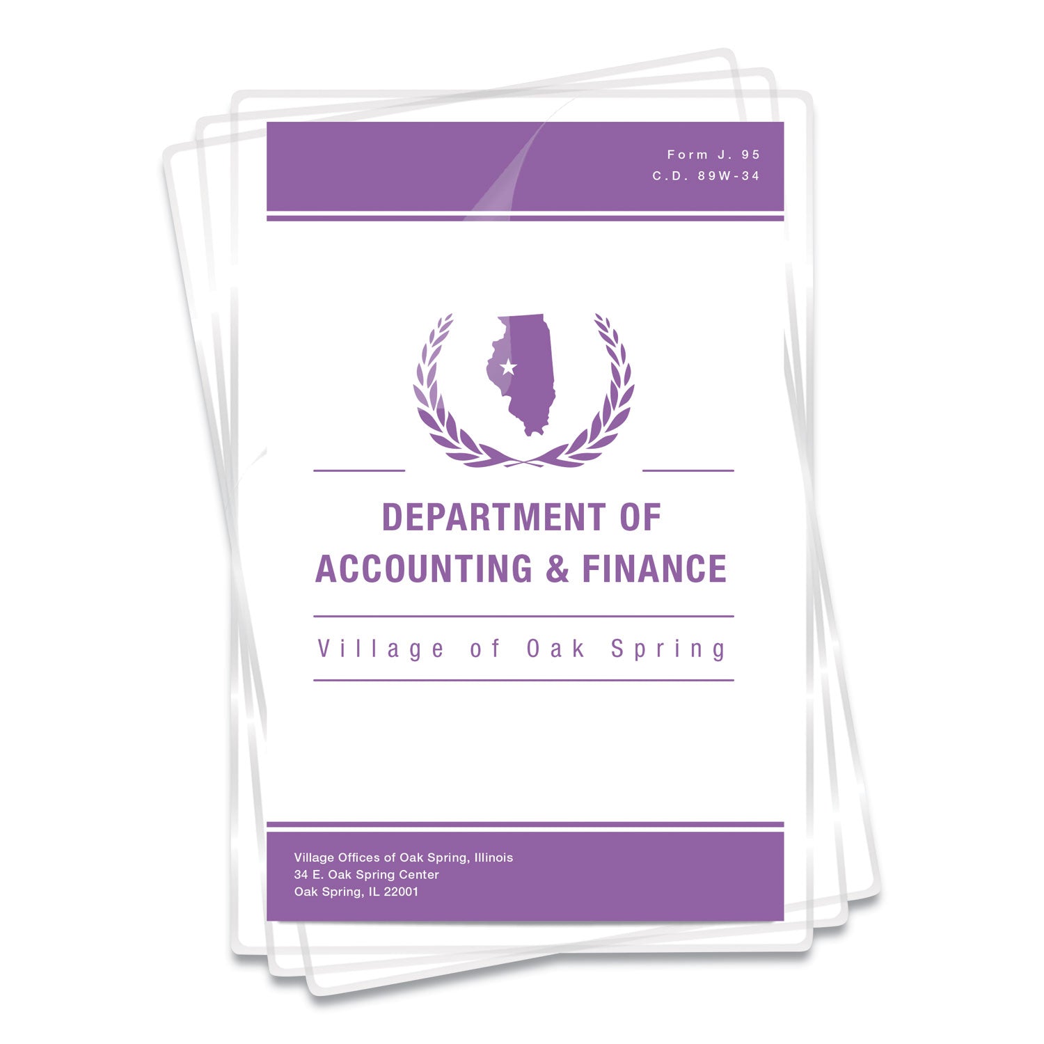 Laminating Pouches, 3 mil, 9" x 14.5", Gloss Clear, 50/Pack -