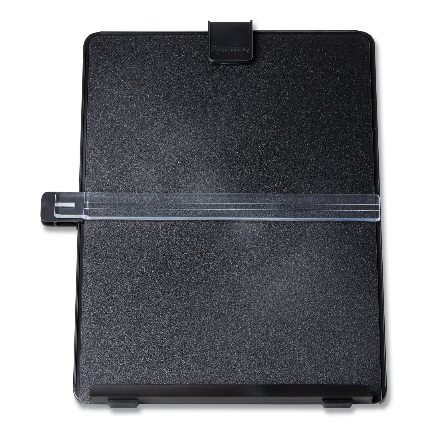 Non-Magnetic Letter-Size Desktop Copyholder, 125 Sheet Capacity, Plastic, Black -