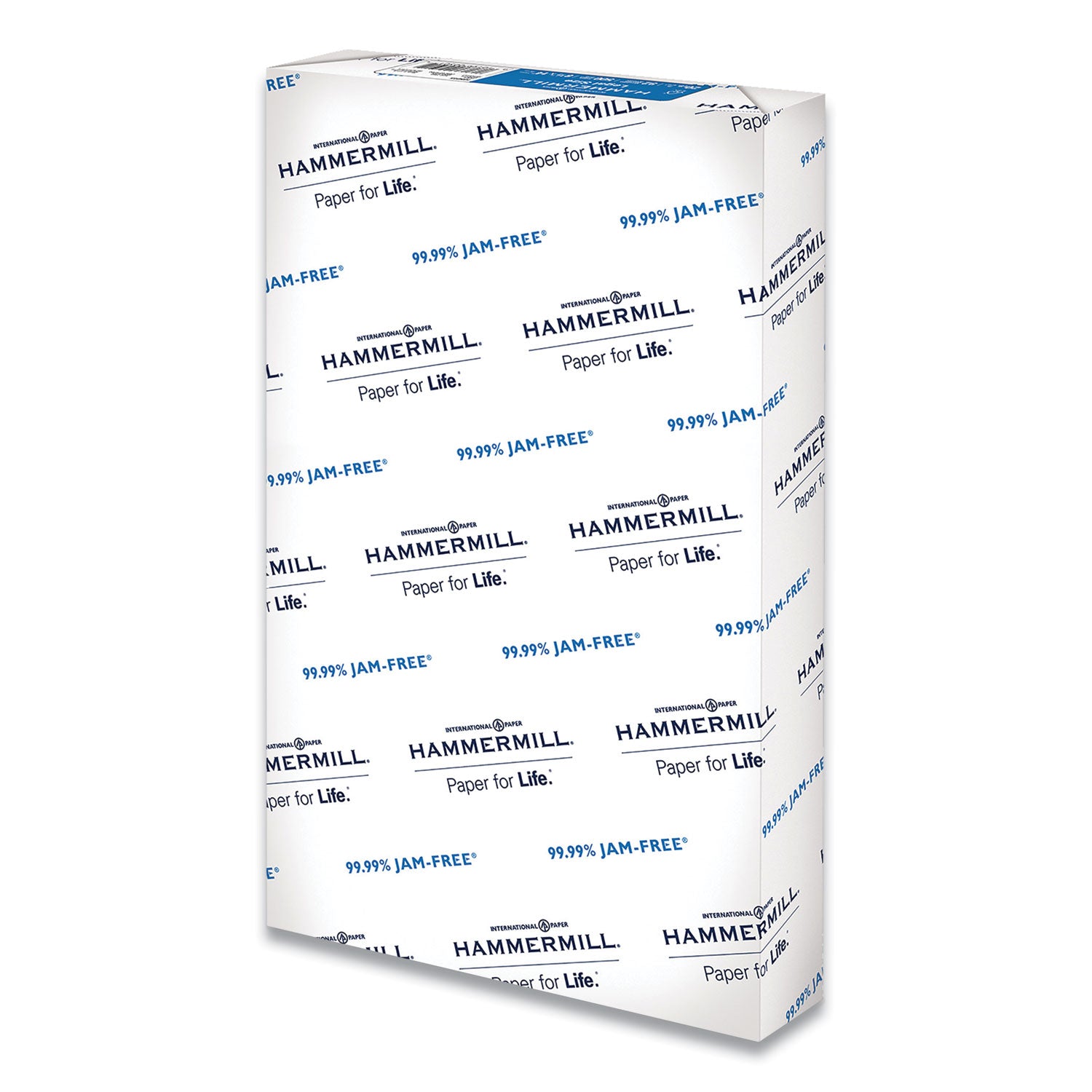 Copy Plus Print Paper, 92 Bright, 20 lb Bond Weight, 8.5 x 14, White, 500/Ream -