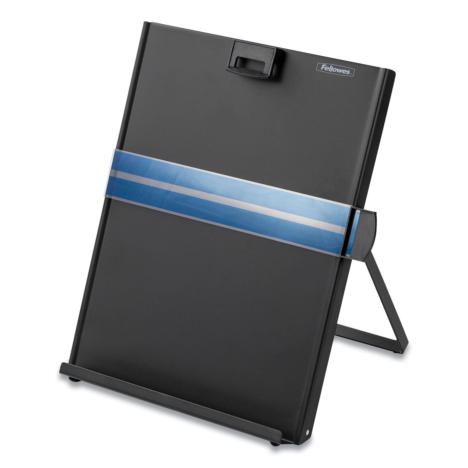 Metal Copyholder, 200 Sheet Capacity, Steel, Black -