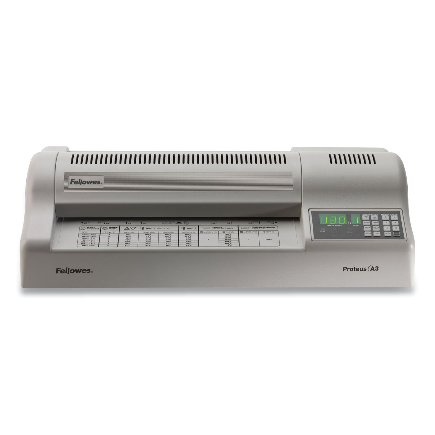 Proteus 125 Laminator, Six Rollers, 12" Max Document Width, 10 mil Max Document Thickness -