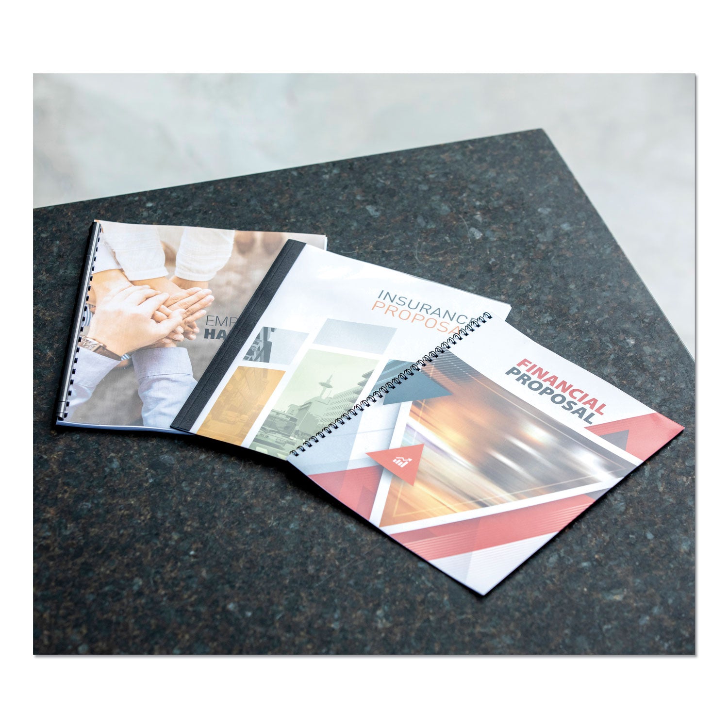 Wire Bindings, 1/4" Diameter, 35 Sheet Capacity, Black, 25/Pack -