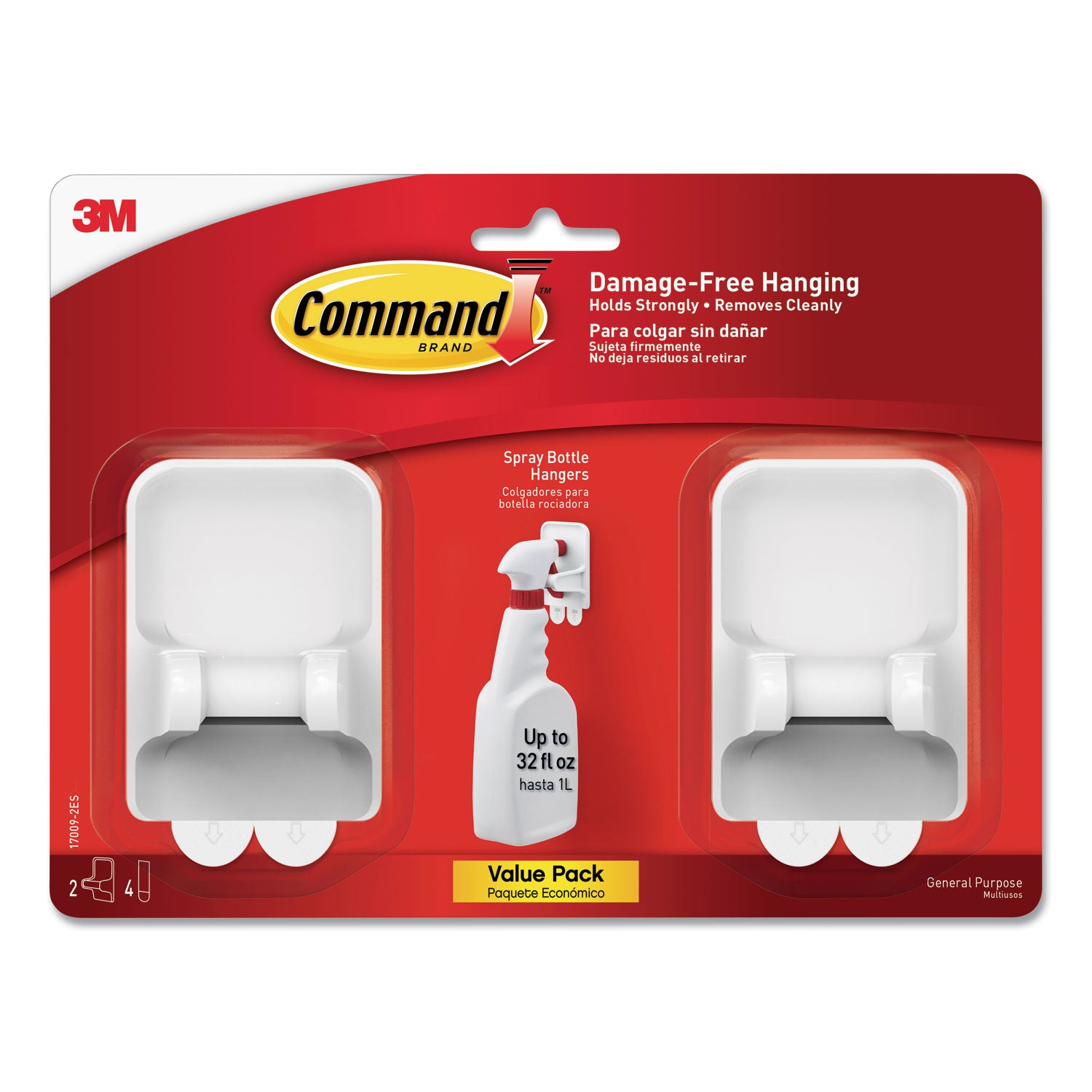 spray-bottle-holder-234w-x-169d-x-334h-white-2-hangers-4-strips-pack_mmm170092es - 1