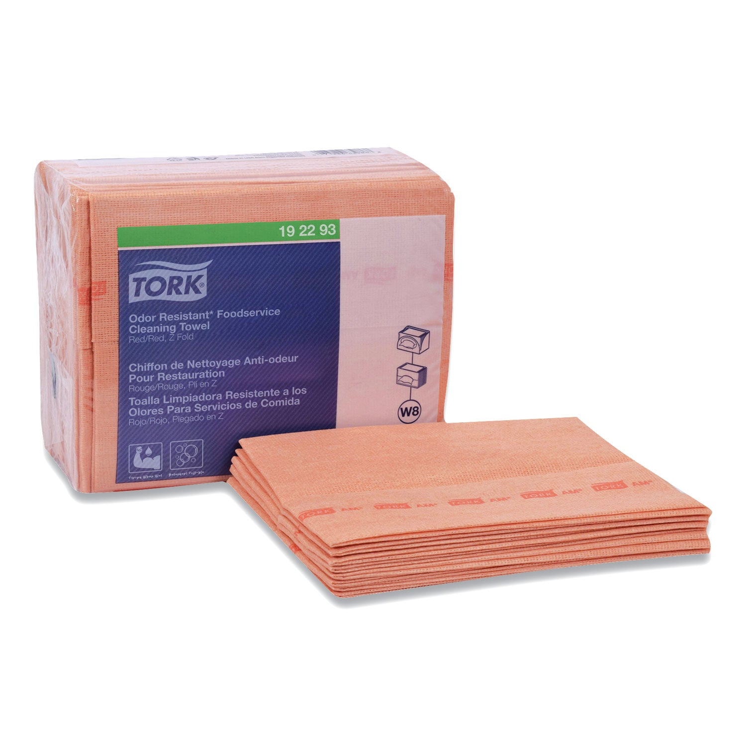 small-pack-foodservice-cloth-1-ply-1175-x-1475-unscented-red-with-red-stripe-50-poly-pack-4-packs-carton_trk192293 - 2