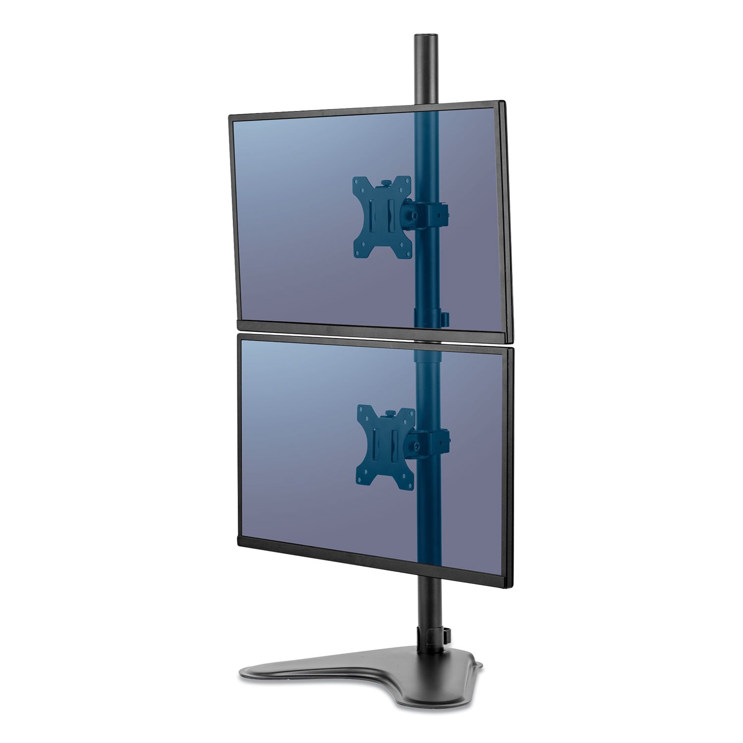 professional-series-freestanding-dual-stacking-monitor-arm-for-32-monitors-153-x-355-x-11-black-supports-17-lb_fel8044001 - 1