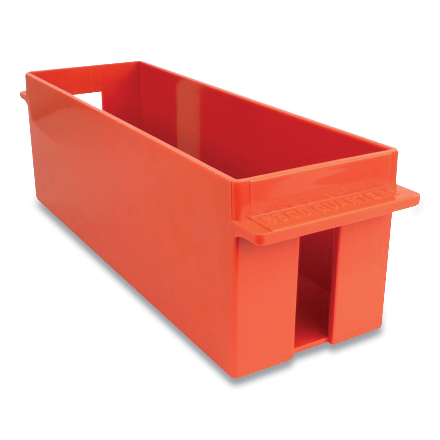 extra-capacity-coin-tray-quarters-1-compartment-115-x-338-x-338-plastic-orange_cnk560168 - 2