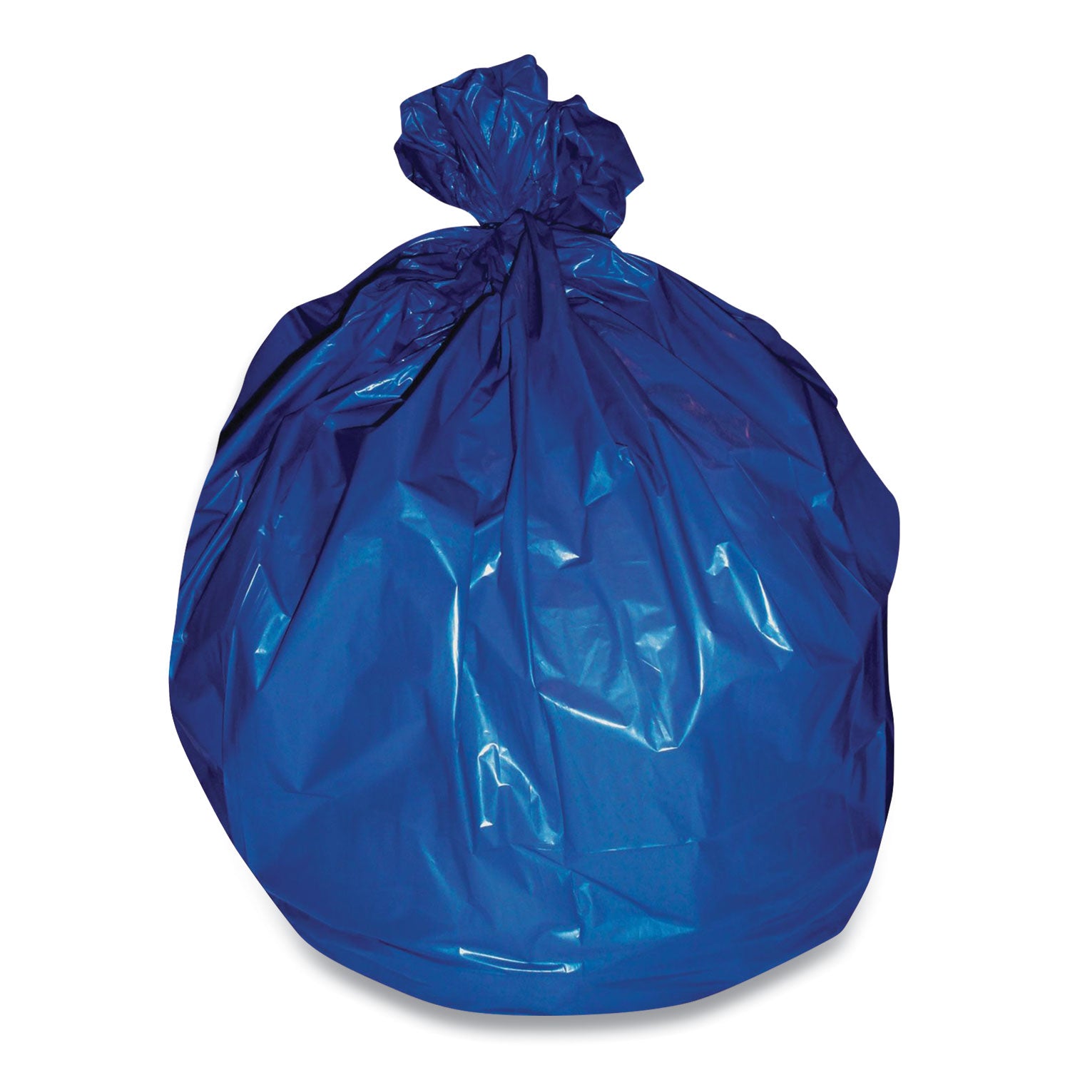 high-density-can-liners-30-gal-14-mic-305-x-43-blue-25-bags-roll-10-rolls-carton_cwz342593 - 1
