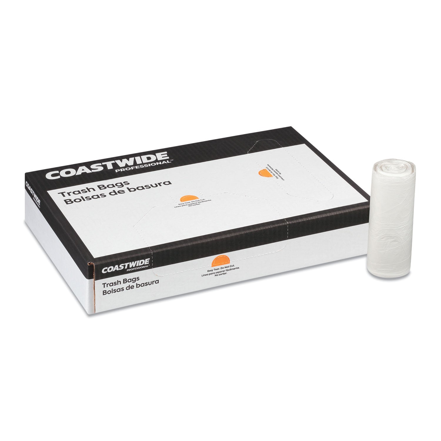 high-density-can-liners-33-gal-12-mic-33-x-40-natural-25-bags-roll-10-rolls-carton_cwz814883 - 2