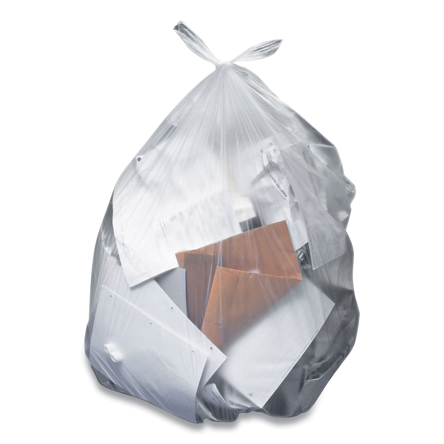 linear-low-density-can-liners-60-gal-13-mil-38-x-58-clear-20-bags-roll-5-rolls-carton_cwz847292 - 1