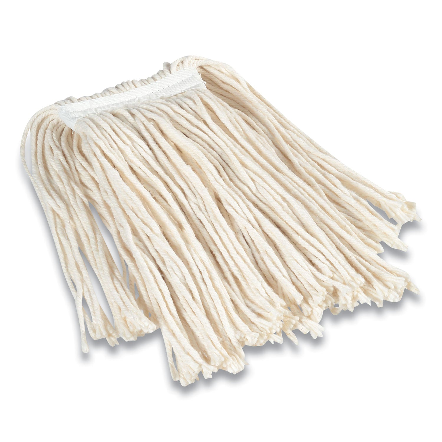 cut-end-wet-mop-head-cotton-#16-1-headband-white_cwz24420793 - 1