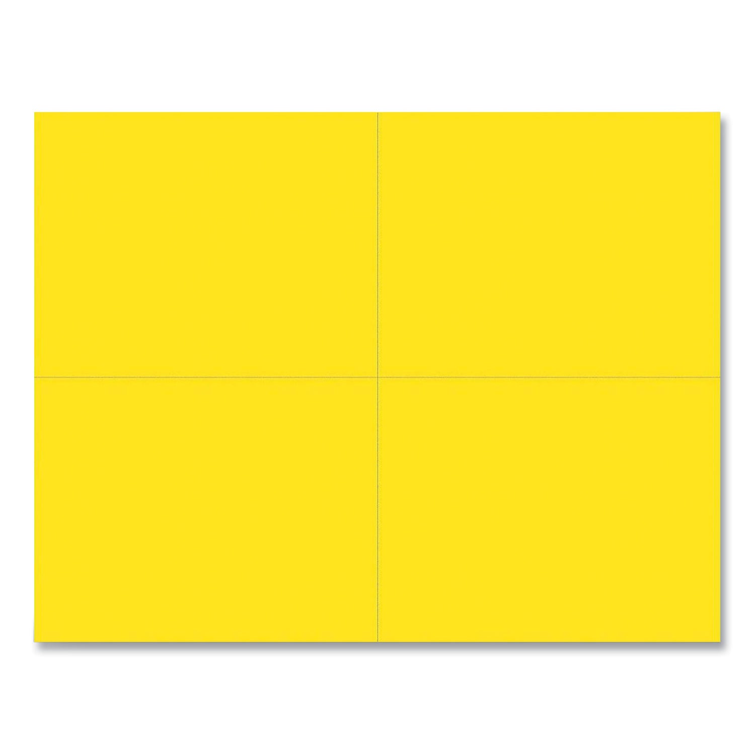 printable-postcards-inkjet-laser-110-lb-55-x-425-bright-yellow-200-cards-4-cards-sheet-50-sheets-pack_grp951840 - 1