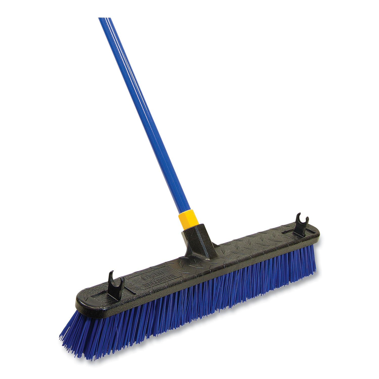 bulldozer-rough-surface-pushbroom-24-x-60-pet-powder-coated-steel-handle-blue-black_qck599 - 1