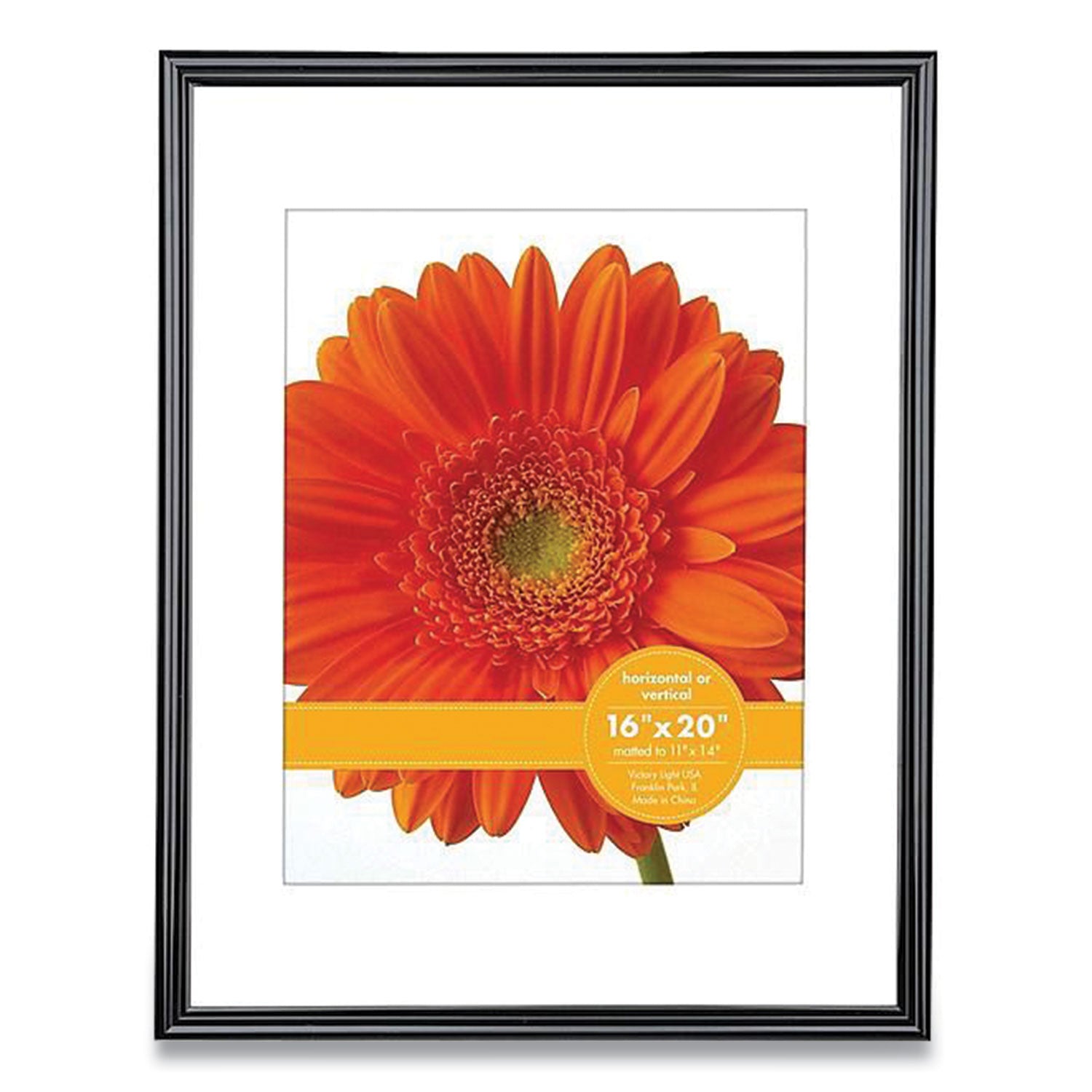 plastic-poster-frame-with-mat-11-x-14-insert-black_vluvf0023b1620 - 1