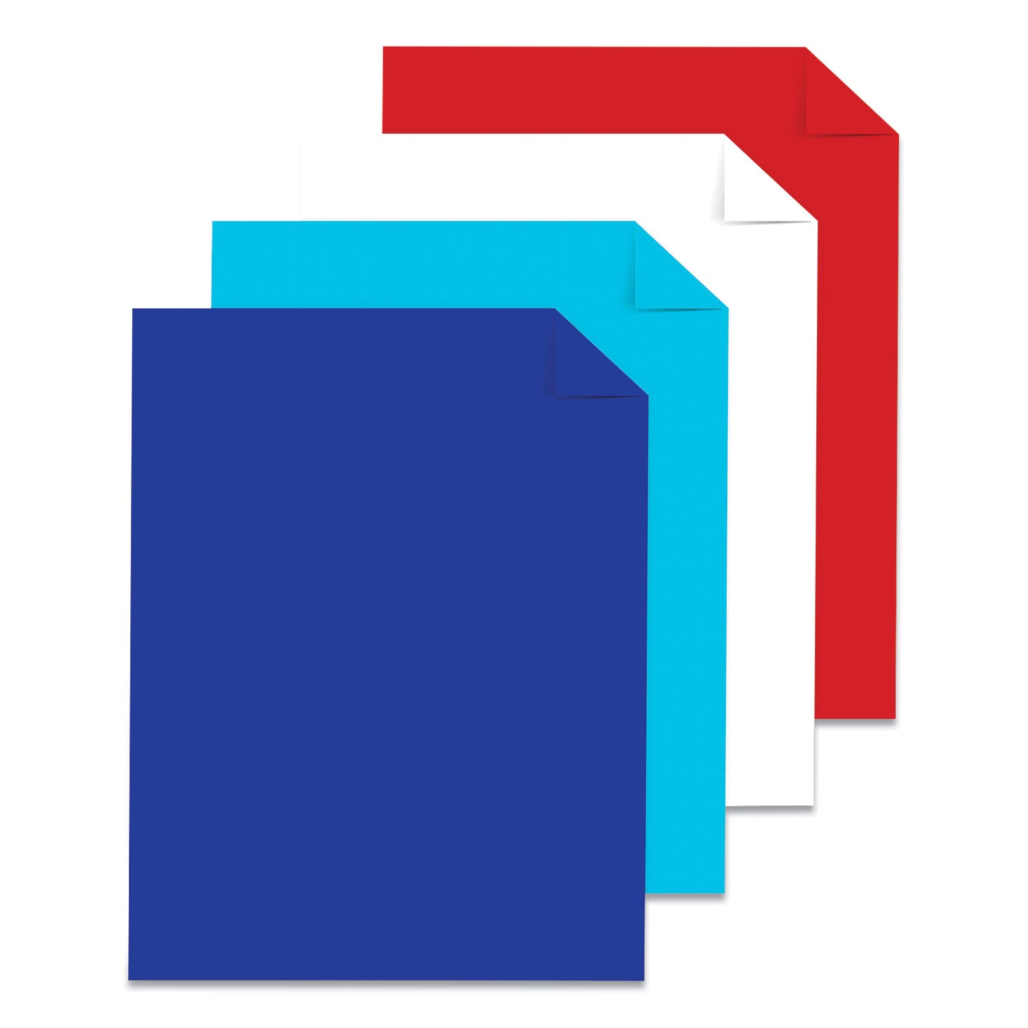 color-cardstock--patriotic-assortment-65-lb-cover-weight-85-x-11-assorted-patriotic-colors-100-pack_wau91644 - 2