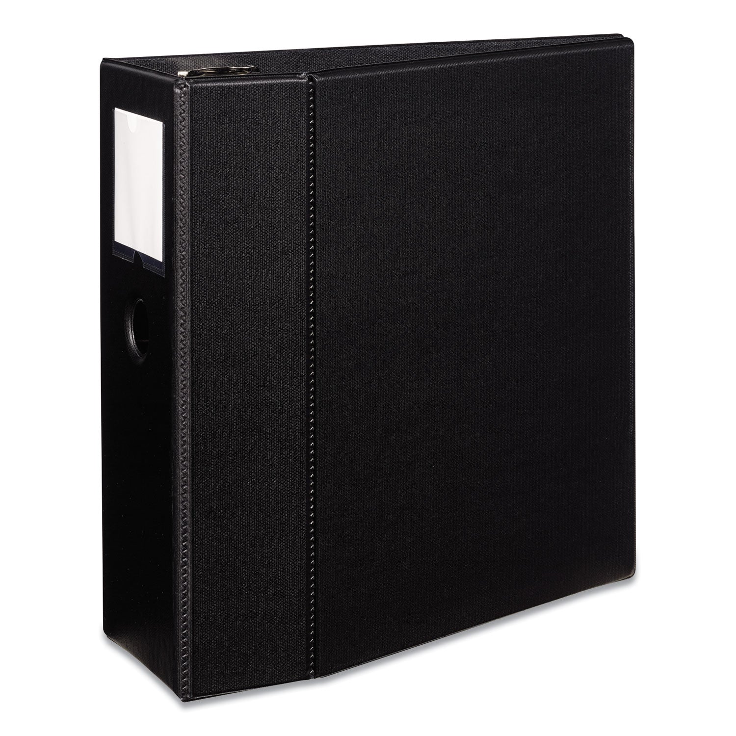 Durable Non-View Binder with DuraHinge and EZD Rings, 3 Rings, 5" Capacity, 11 x 8.5, Black, (8901) -