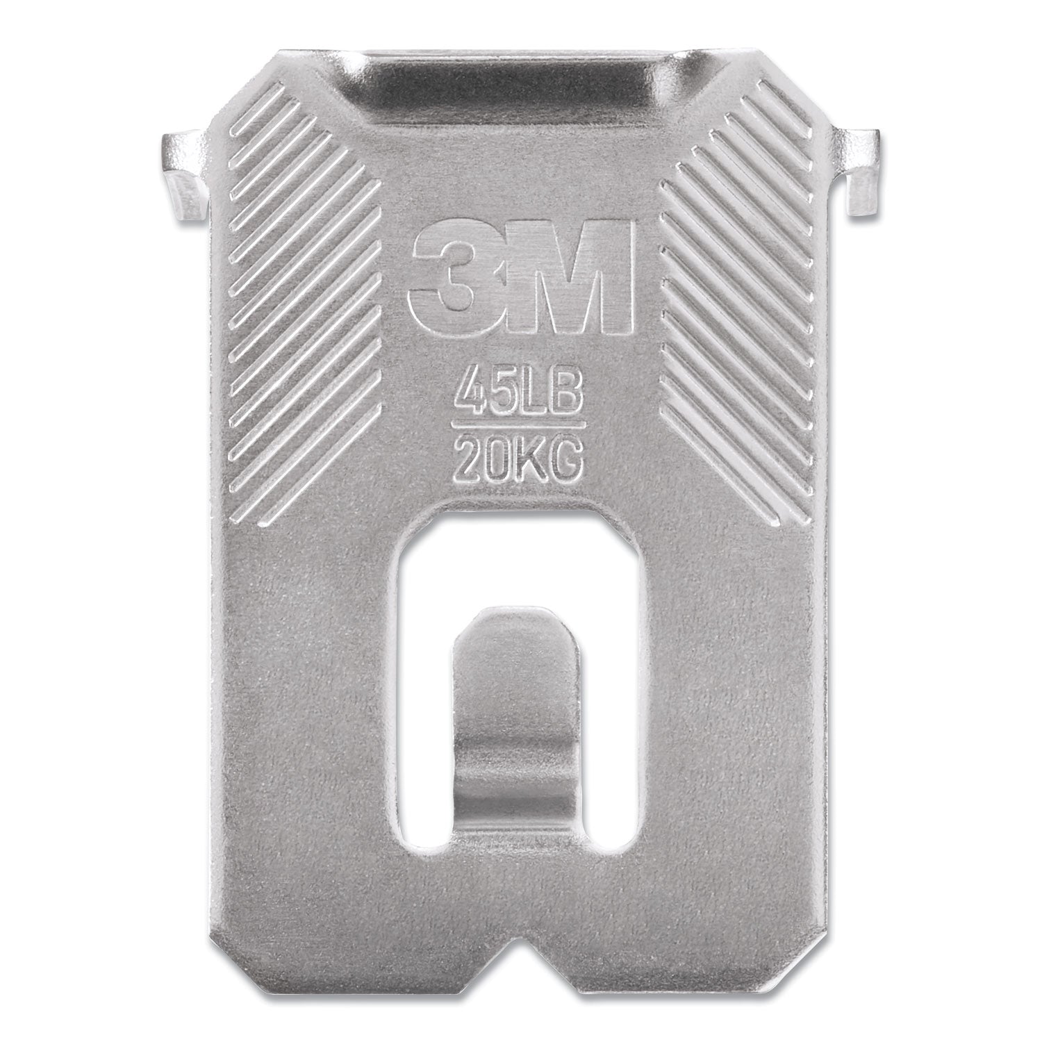 claw-drywall-picture-hanger-stainless-steel-45-lb-capacity-3-hooks-and-3-spot-markers_mmm3ph45m3es - 2
