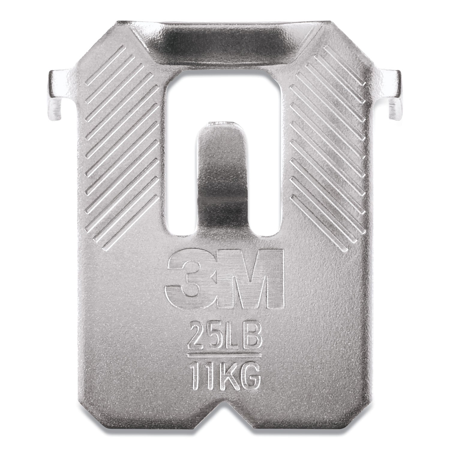 claw-drywall-picture-hanger-stainless-steel-25-lb-capacity-4-hooks-and-4-spot-markers_mmm3ph25m4es - 2