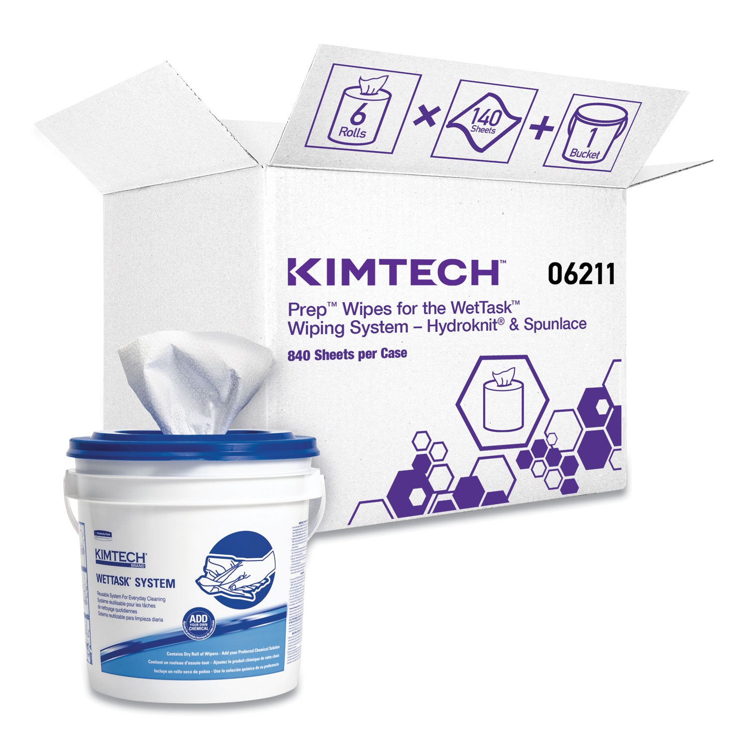 power-clean-wipers-for-disinfectants-sanitizerssolvents-wettask-customizable-wet-wipe-system-140-roll-6-rolls-1-bucket-ct_kcc0621102 - 1