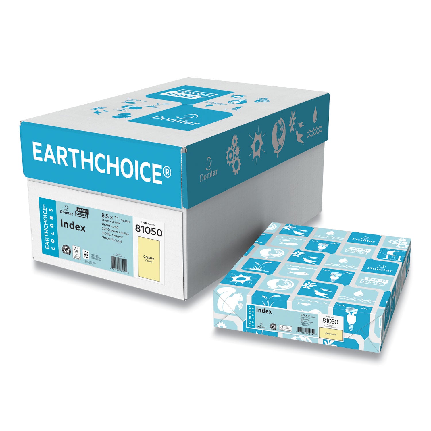 card-stock-110-lb-cover-weight-85-x-11-canary-yellow-250-pack_dmr97754900 - 1