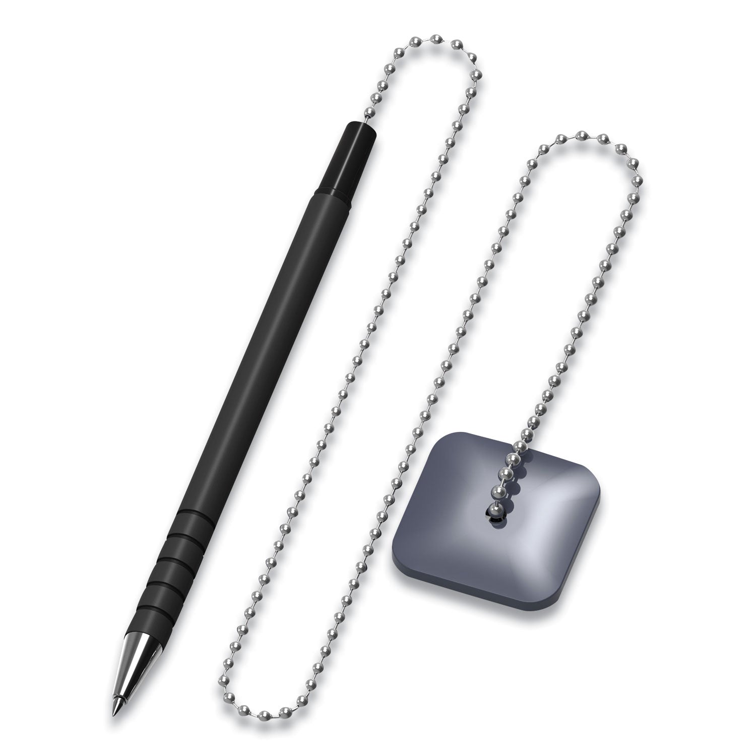 ballpoint-counter-pen-medium-07-mm-black-ink-black-barrel_unv15625 - 2