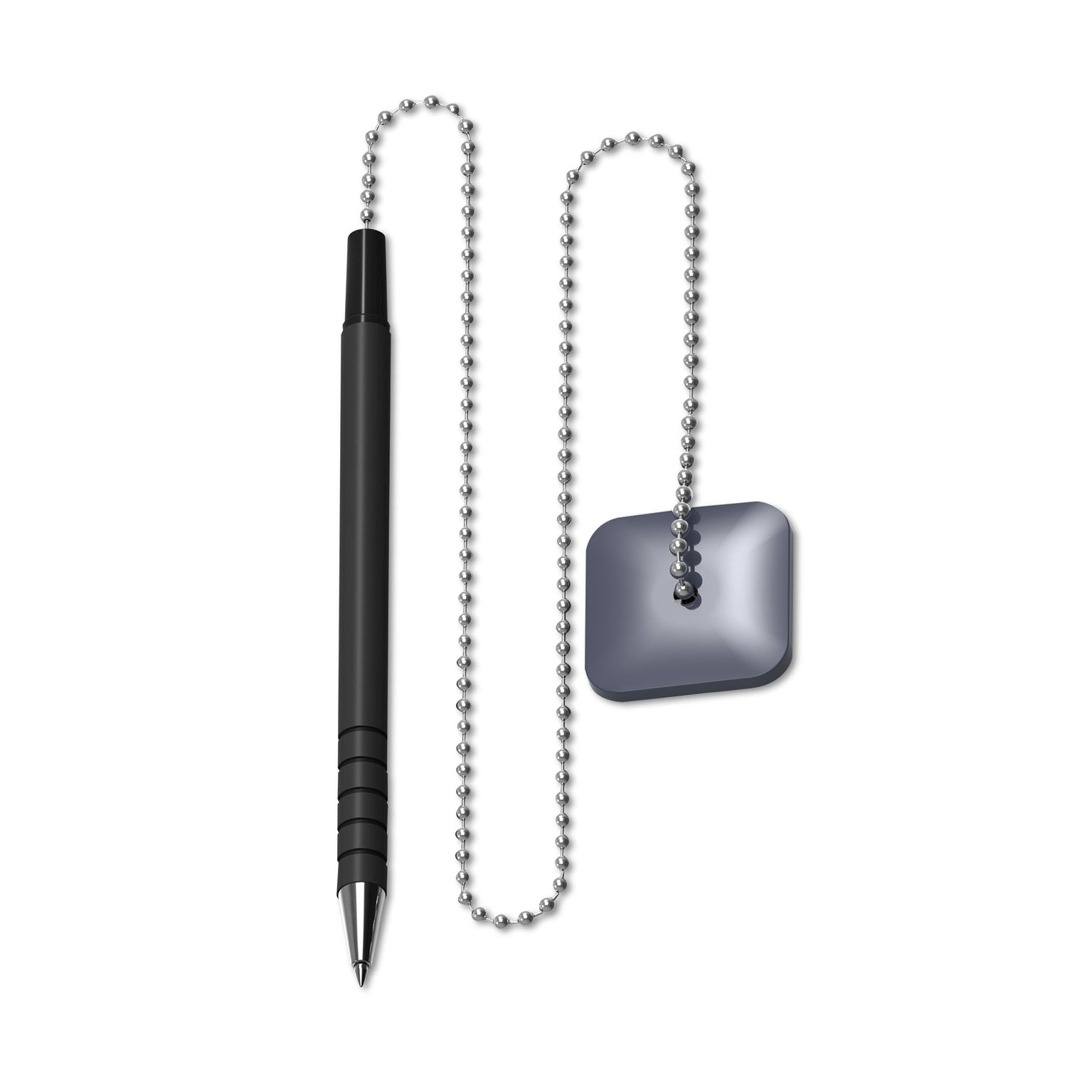 ballpoint-counter-pen-medium-07-mm-black-ink-black-barrel_unv15625 - 1