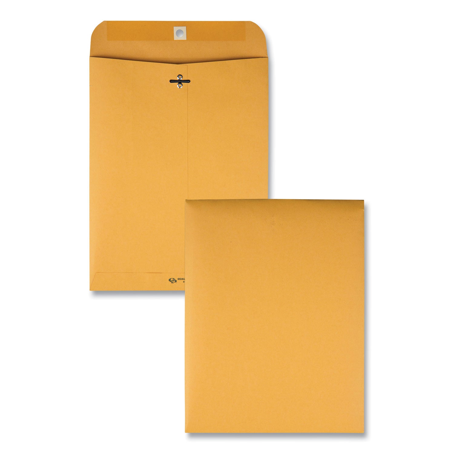 Clasp Envelope, 32 lb Bond Weight Kraft, #87, Square Flap, Clasp/Gummed Closure, 8.75 x 11.5, Brown Kraft, 100/Box -
