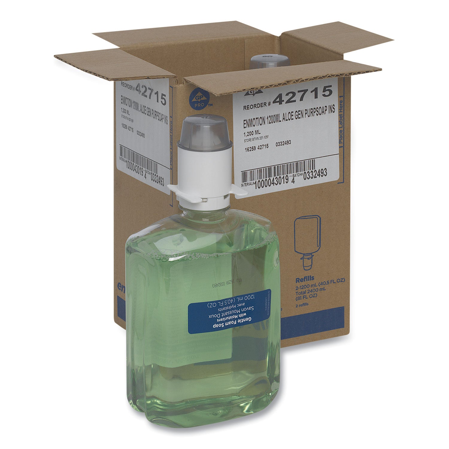 gp-enmotion-automated-touchless-foam-soap-refill-tranquil-aloe-1200-ml-2-carton_gpc42715 - 1
