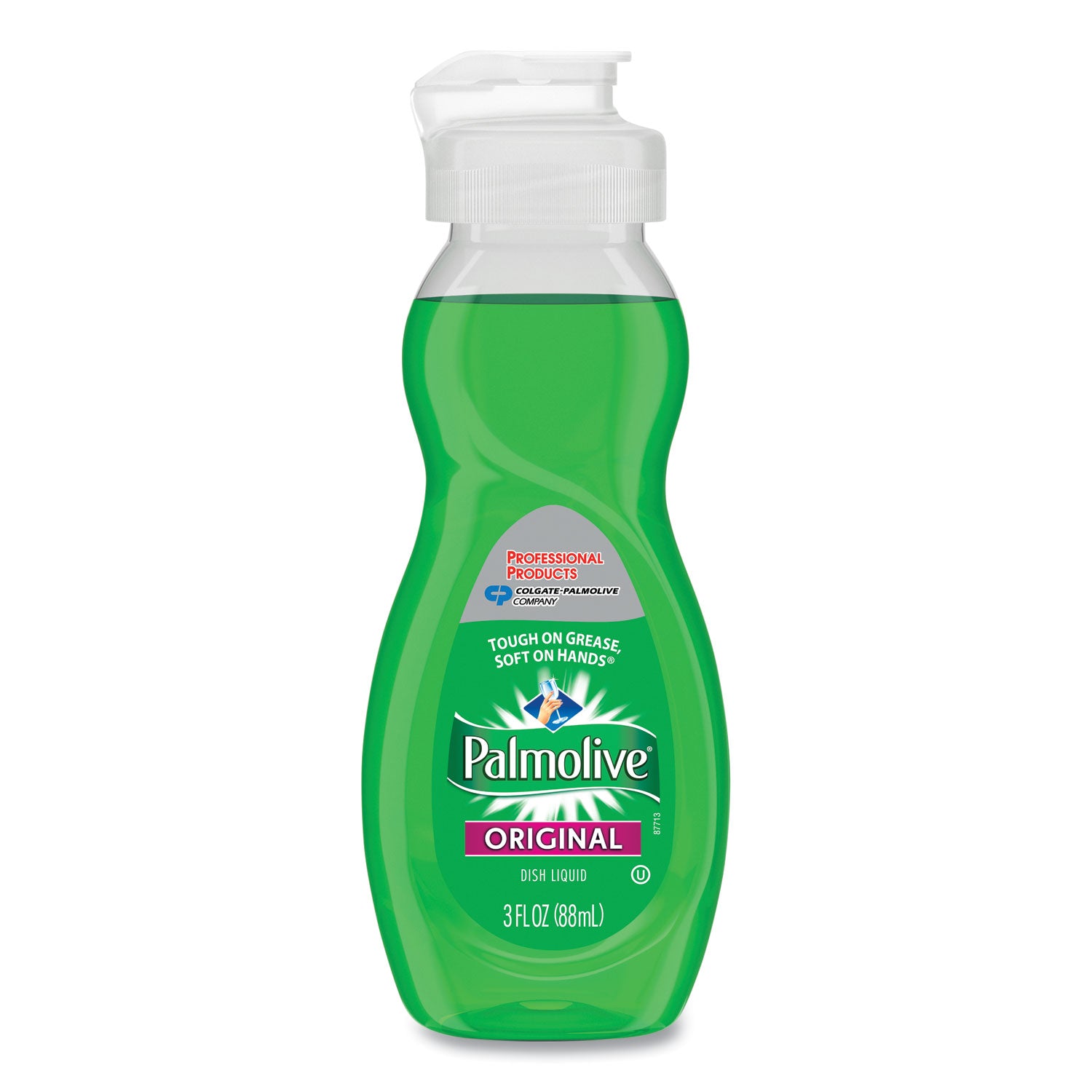 Dishwashing Liquid, Original Scent, 3 oz Bottle, 72/Carton -