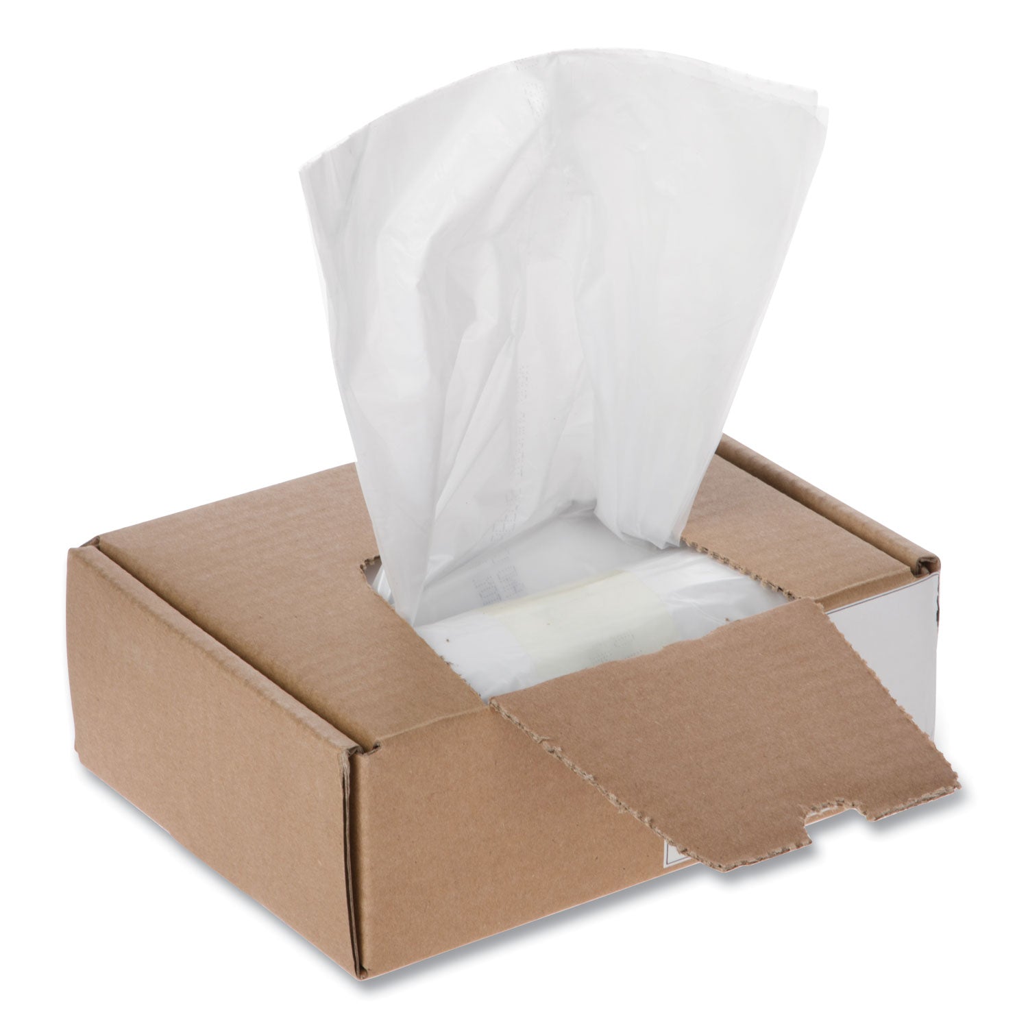 High-Density Shredder Bags, 16 gal Capacity, 100/Box -