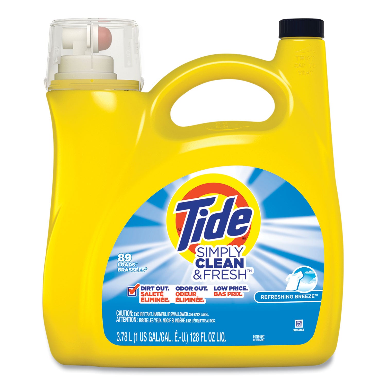 simply-clean-and-fresh-laundry-detergent-refreshing-breeze-138-oz-bottle_pgc8913144311 - 1