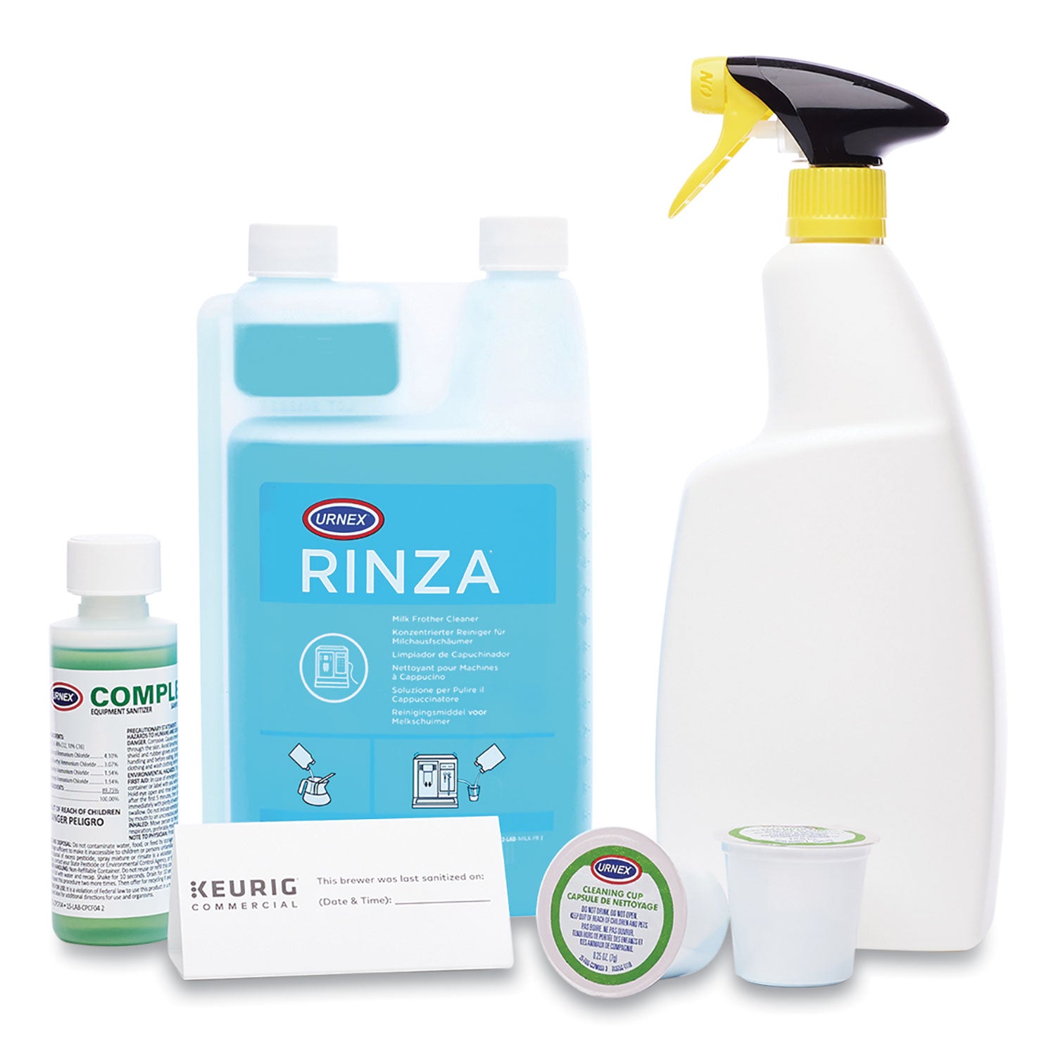 k-cup-pod-brewer-deep-cleaning-kit-4-oz-complete-cafe-3-32oz-rinza-15-k-cup-cleaning-cups-empty-spray-bottle_gmt5000359703 - 1