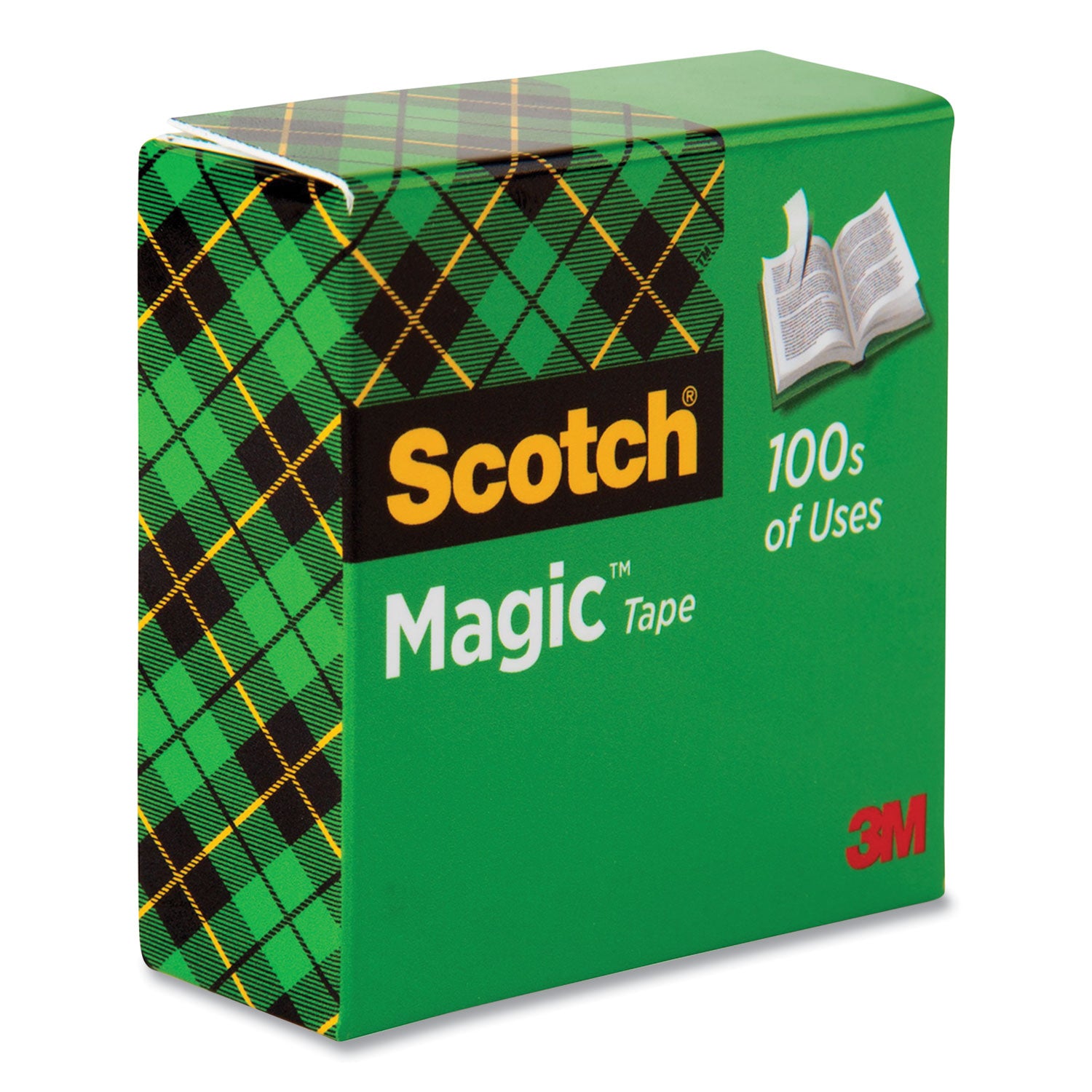 Magic Tape Refill, 1" Core, 1" x 36 yds, Clear -