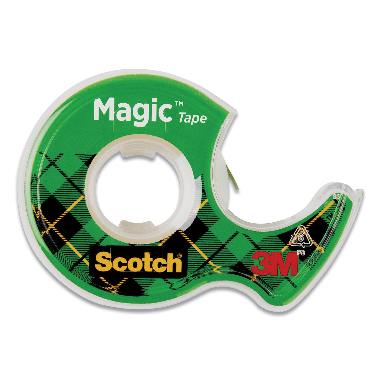 Magic Tape in Handheld Dispenser, 1" Core, 0.75" x 25 ft, Clear -